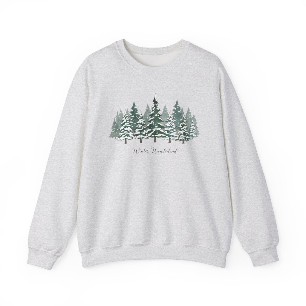 Winter Wonderland Sweatshirt, Christmas Tree Crewneck, Christmas Shirt For Women, Winter Gift, Family Winter Shirt, Winter Crew Shirt, Winter Lover Shirt