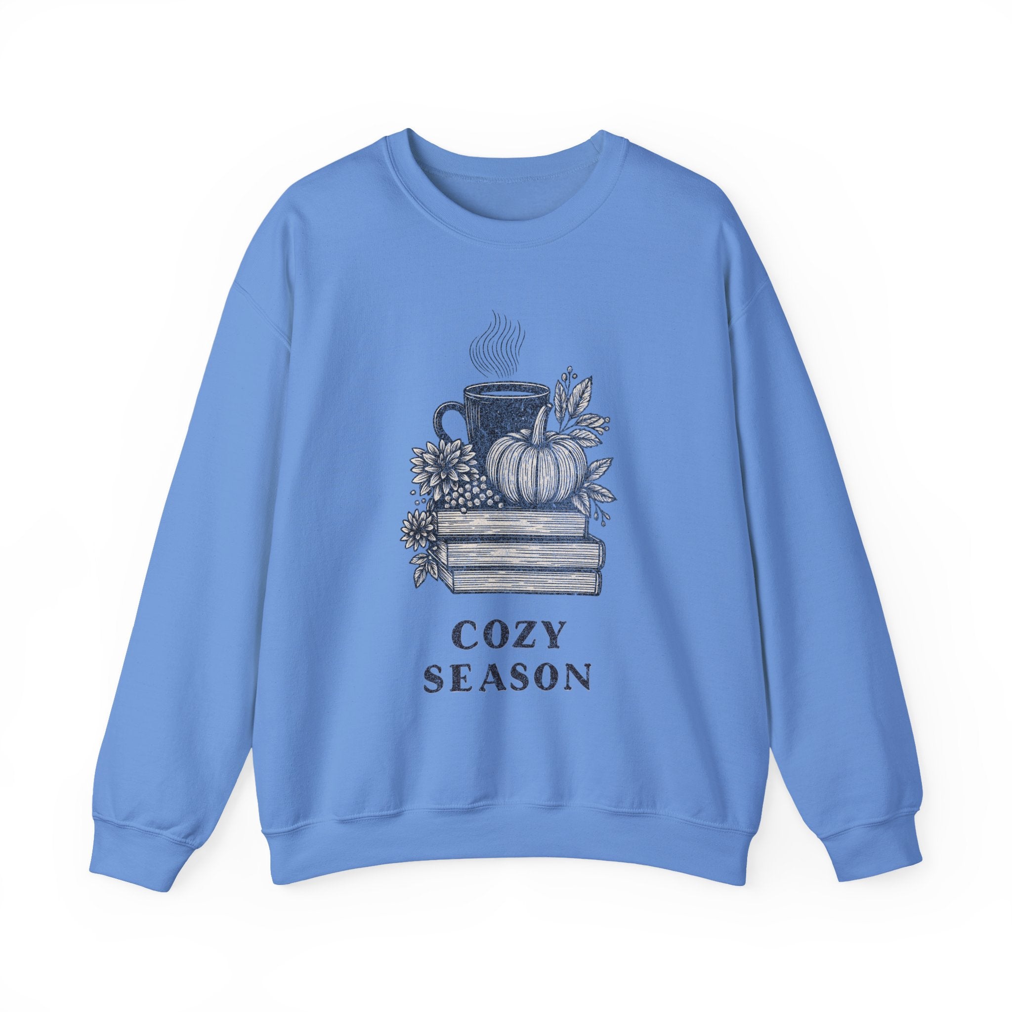 Cozy Season Sweatshirt, Vintage Reading Sweatshirt, Booklover Gift, Reader Gift, Librarian Sweatshirt, Bookworm Pullover, Bookish Crewneck