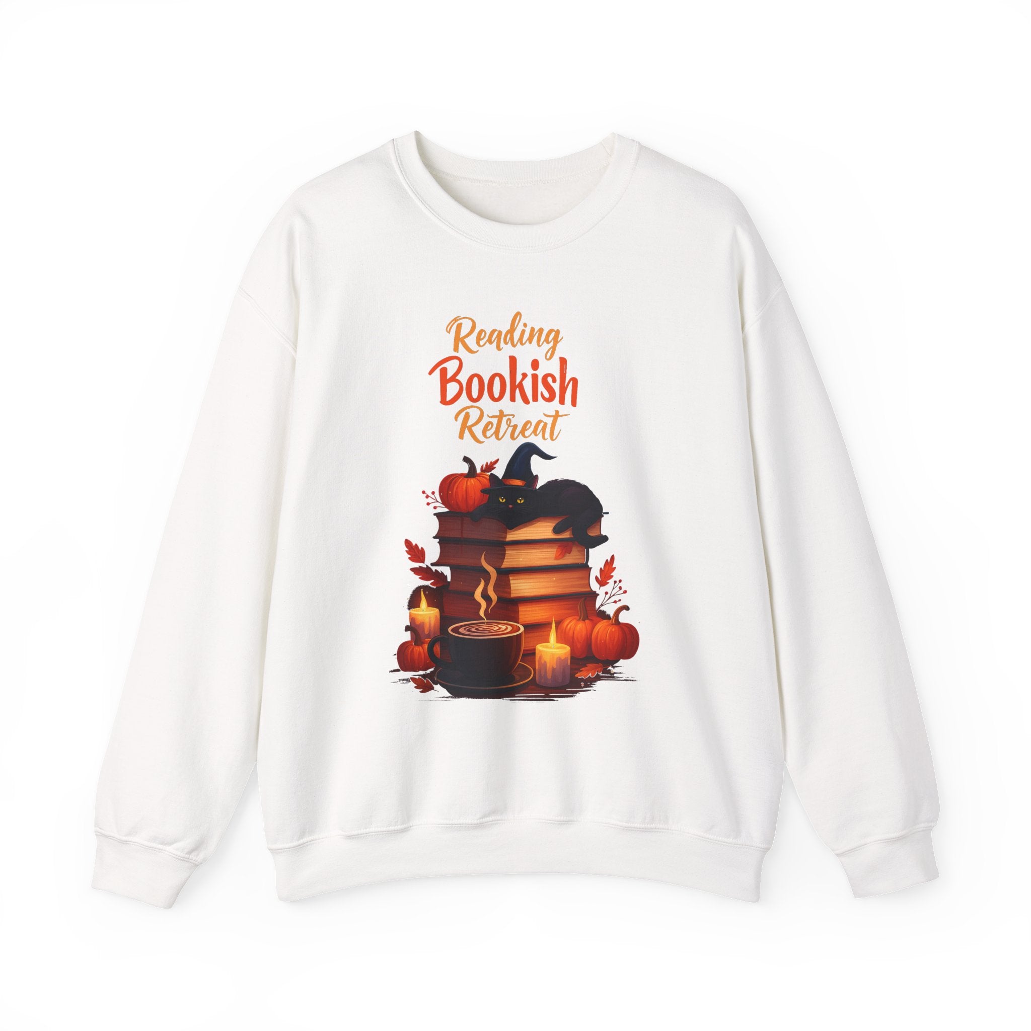 Reading Bookish Retreat Sweatshirt, Vintage Reading Sweatshirt, Booklover Gift, Reader Gift, Librarian Sweatshirt, Bookworm Pullover, Bookish Crewneck