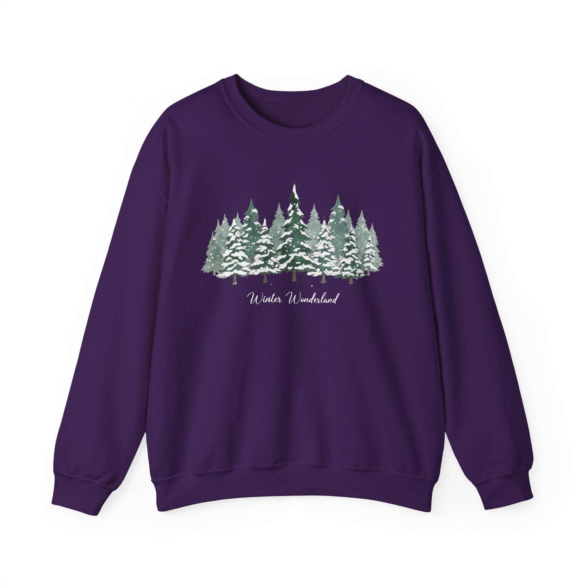 Winter Wonderland Sweatshirt, Christmas Tree Crewneck, Christmas Shirt For Women, Winter Gift, Family Winter Shirt, Winter Crew Shirt, Winter Lover Shirt