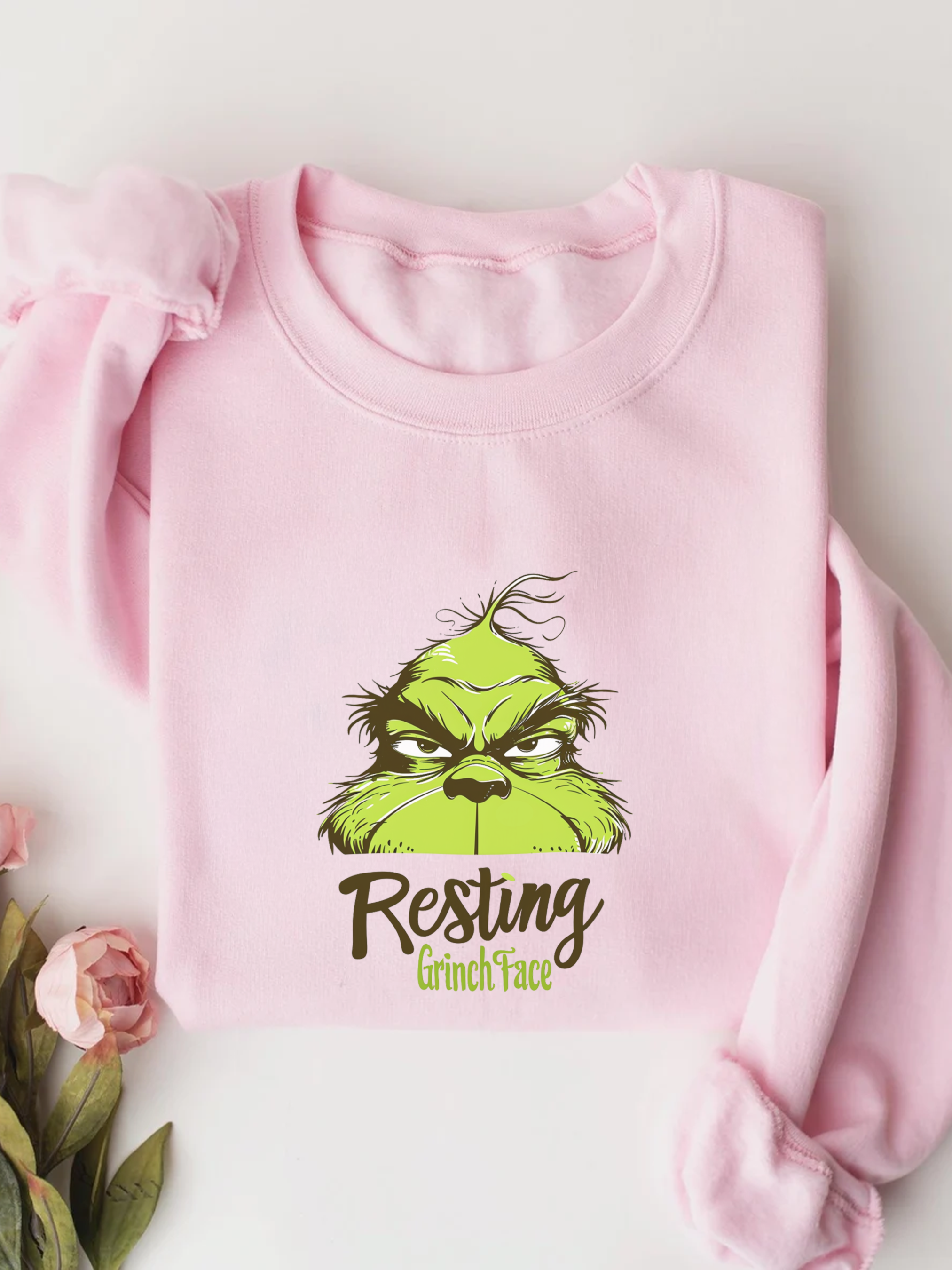 Grinch Face Sweatshirt, Grinch Face Crewneck, Grinchmas Sweater, Christmas Grinch Shirt, Christmas Funny Grinch Sweatshirt, Ew People Shirt