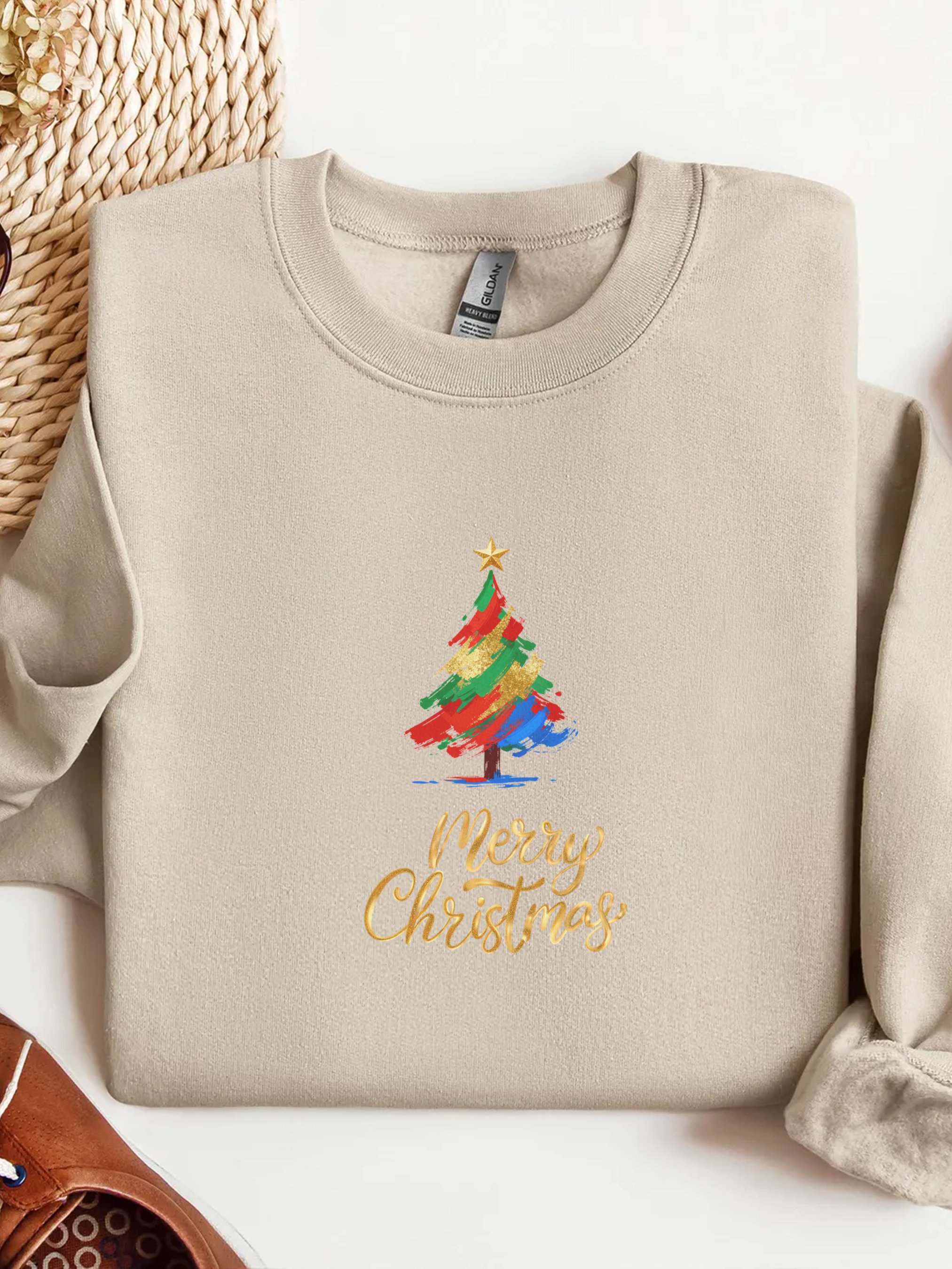 Christmas Tree Sweatshirt, Merry Christmas Crewneck, Christmas Tree Sweater, Christmas Tree Sweatshirt for Women, Christmas Pine Tree Shirt, Christian Christmas Shirt