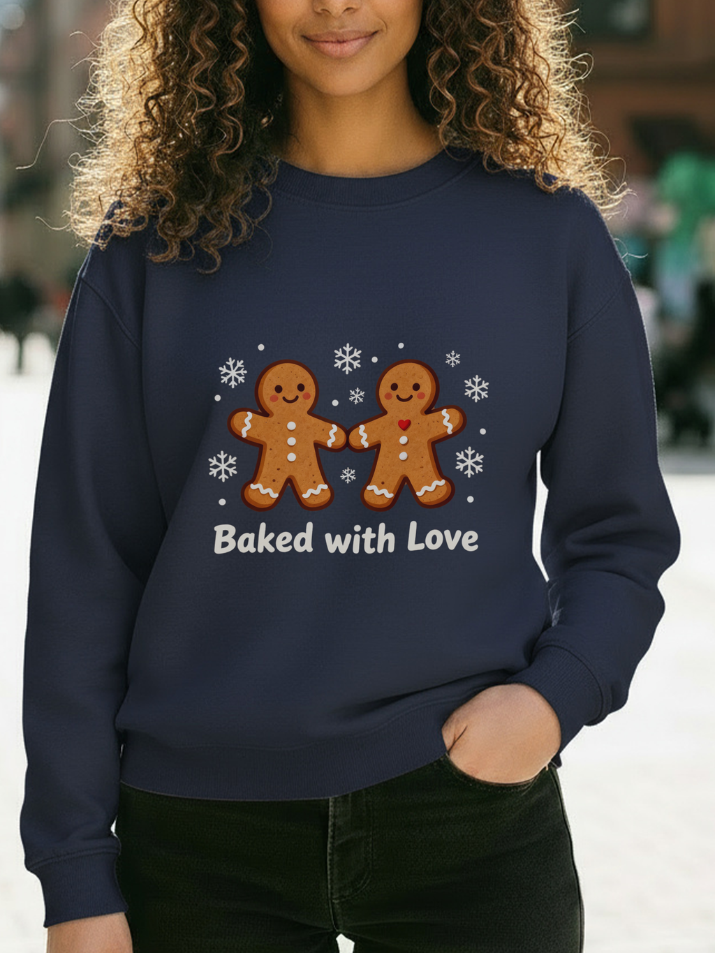 Cute Gingerbread Cookies Sweatshirt, Cute Christmas Cookies Crewneck, Christmas Gingerbread Cookies Shirt, Festive Holiday Outfit, Holiday Women Sweater