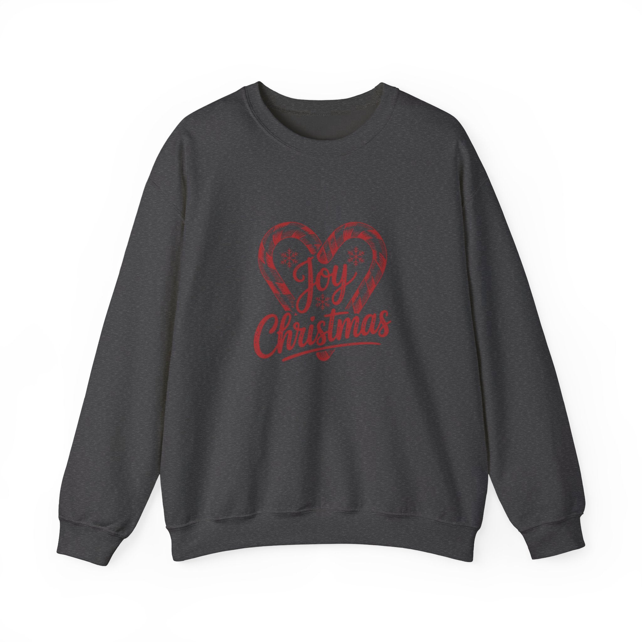 Joy Christmas Sweatshirt, Candy Cane Christmas Sweater, Joy To The World Crewneck, Cute Xmas Crewneck for Women,  Holiday Joyful Shirt
