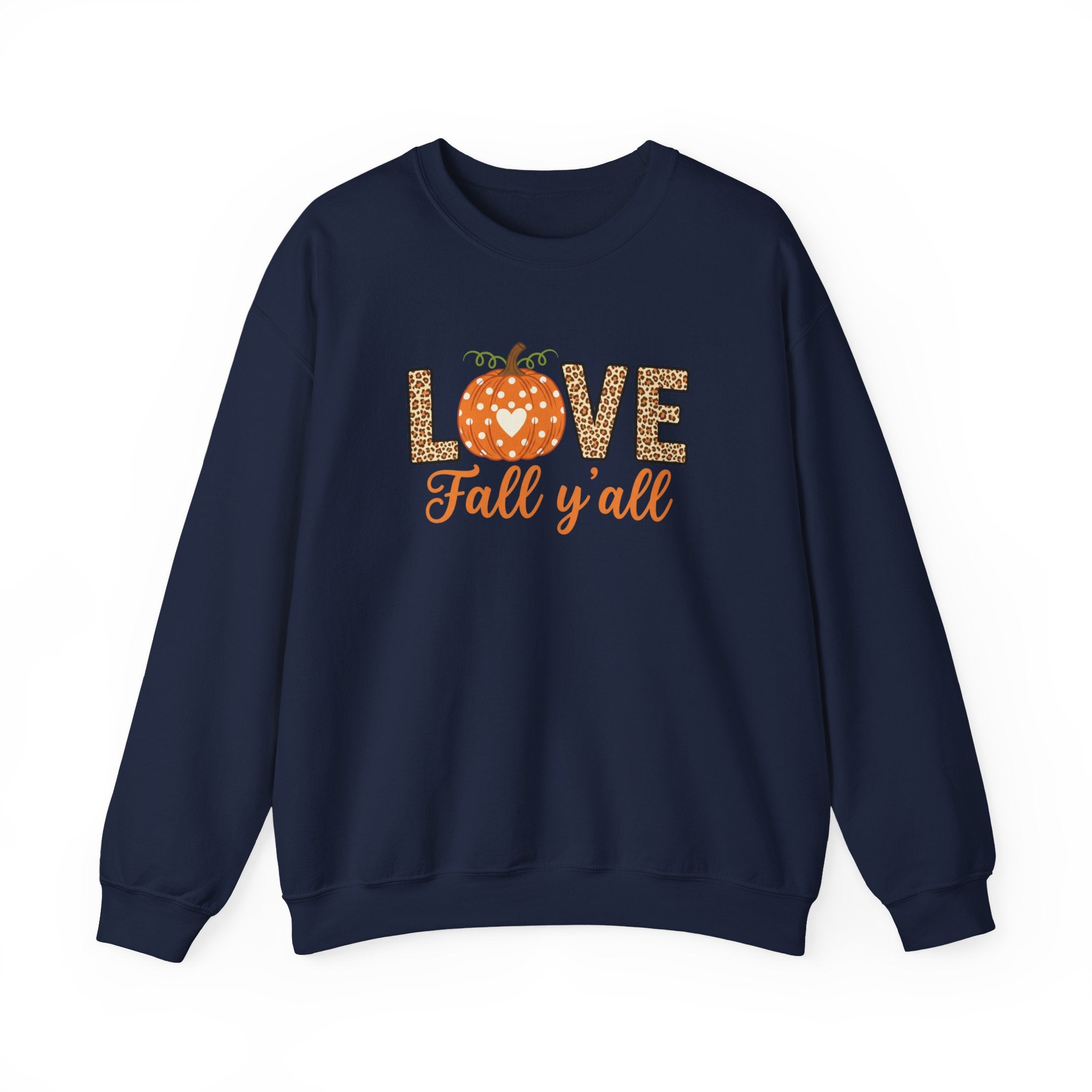 Love Thanksgiving Sweatshirt,Its Fall Yall Crewneck,Fall Sweater for Women, Pumpkin Shirt, Fall Crewneck Womens Thanksgiving Shirt