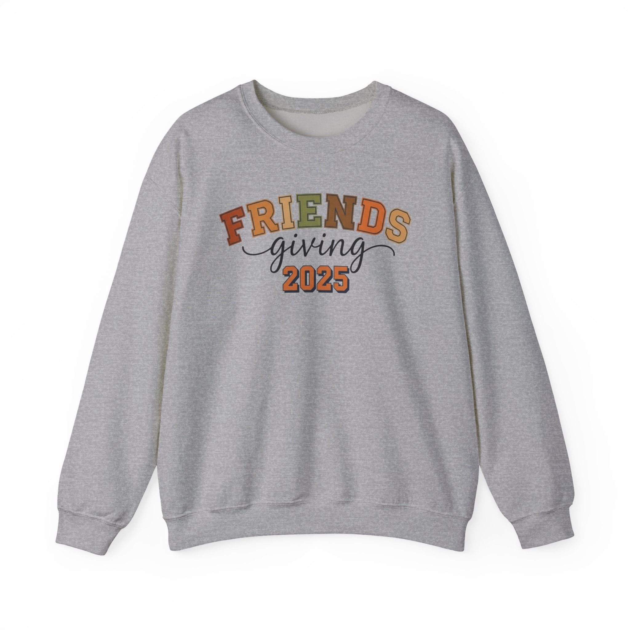 Friends Giving Sweatshirt, Thanksgiving Friends Crewneck, Friends Thanksgiving Sweatshirt, Friends Thanksgiving Gift Shirt, Friendsgiving 2025 Shirt