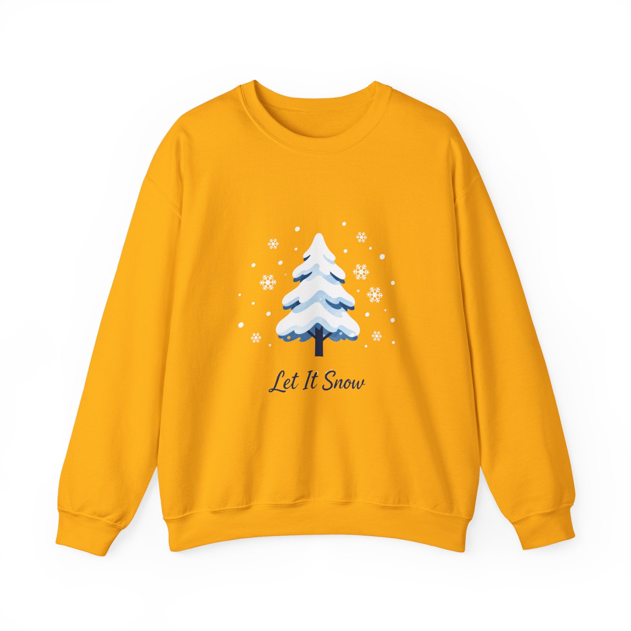 Let It Snow Sweatshirt, Christmas Tree Crewneck, Woman Winter Sweatshirt, Christmas Shirts for Women, Winter Sweatshirt, Winter Gift for Women