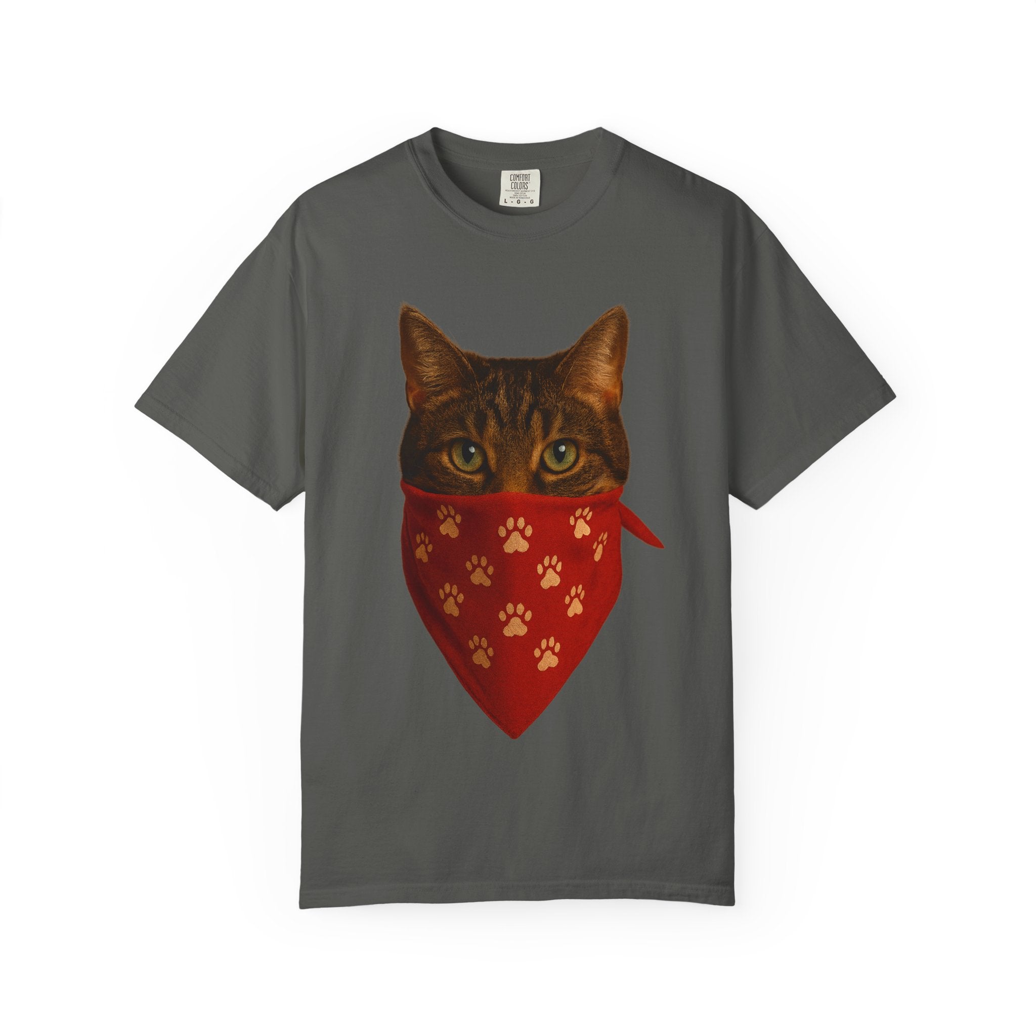 Outlaw Whiskers Tee – Minimal Threat, Maximum Cool. Stylish Tee for Cat Owners, Pet Lover Gift, Cute Cat Apparel, Animal Rescue Support