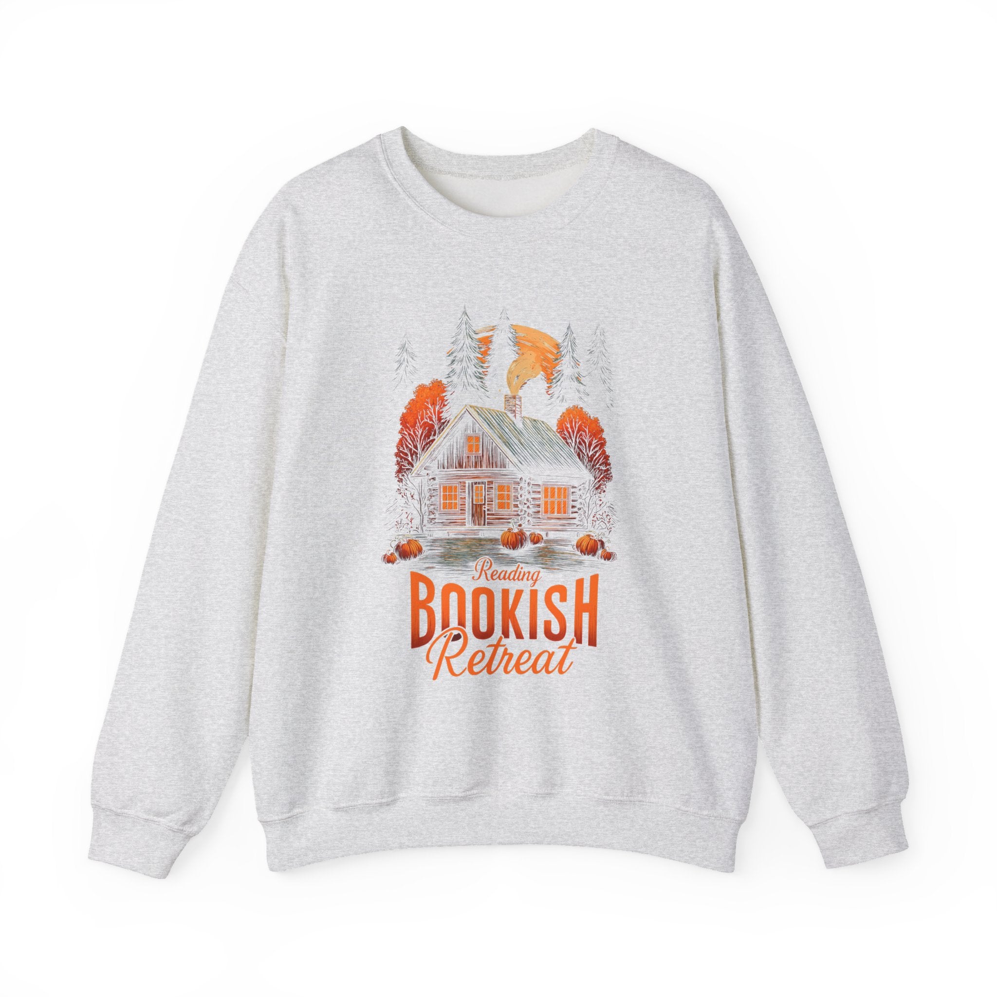 Reading Bookish Retreat Sweatshirt,  Fall Bookish Crewneck, Gift For Book Lover, Autumn Cozy Readers Hoodie, Holliday Season Sweater