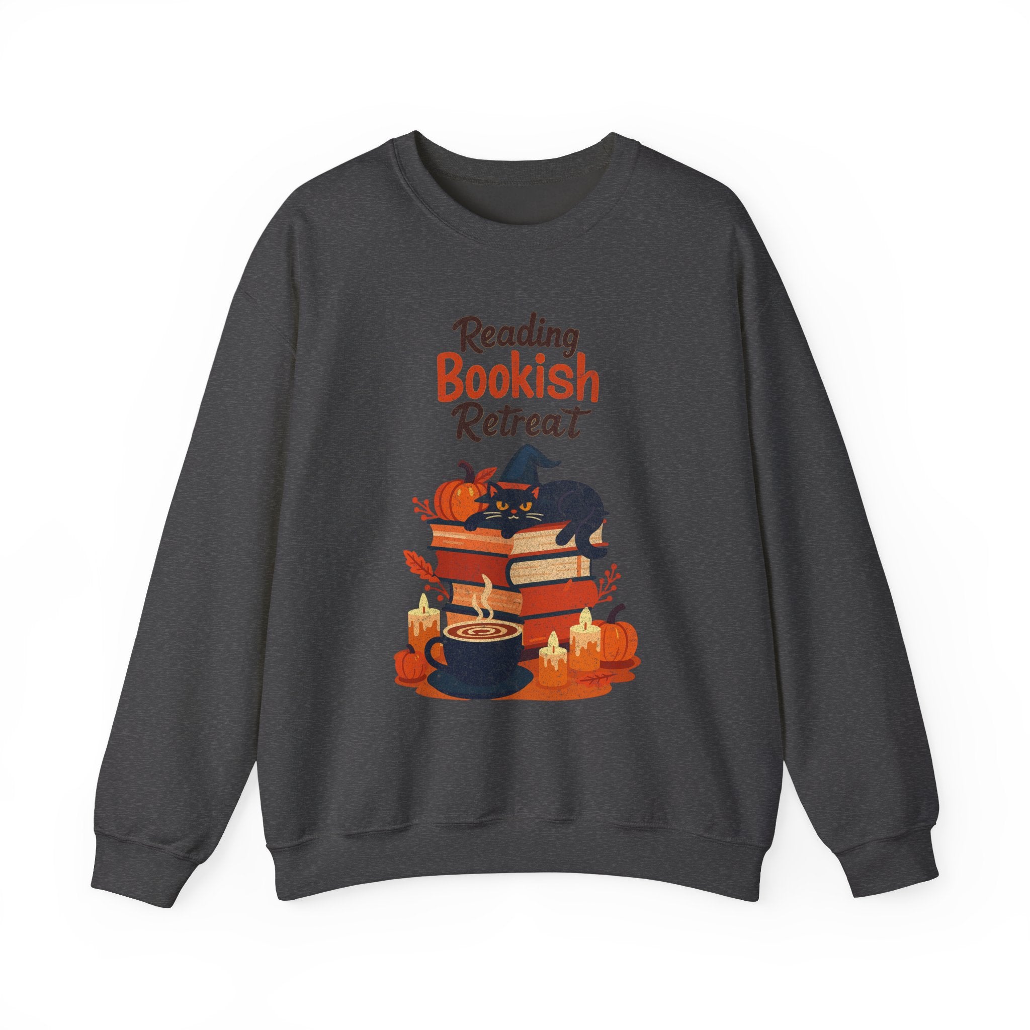 Reading Bookish Retreat Vintage Sweatshirt, Vintage Reading Sweatshirt, Booklover Gift, Reader Gift, Librarian Sweatshirt, Bookworm Pullover, Bookish Crewneck