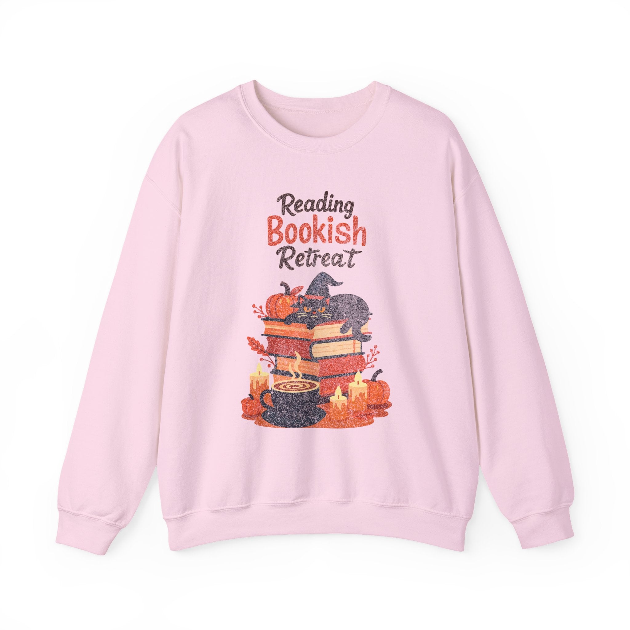 Reading Bookish Retreat Vintage Sweatshirt, Vintage Reading Sweatshirt, Booklover Gift, Reader Gift, Librarian Sweatshirt, Bookworm Pullover, Bookish Crewneck