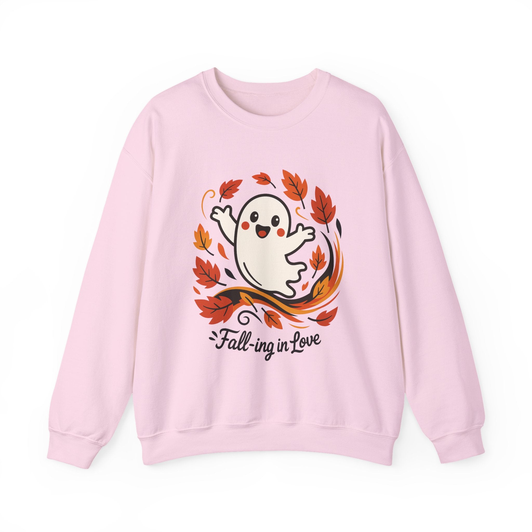 Ghost Fall Sweatshirt, Cute Halloween Crewneck, Cozy Fall Pullover, Autumn Aesthetic Crewneck, Spooky Season Gift, Fall Lovers Sweatshirt