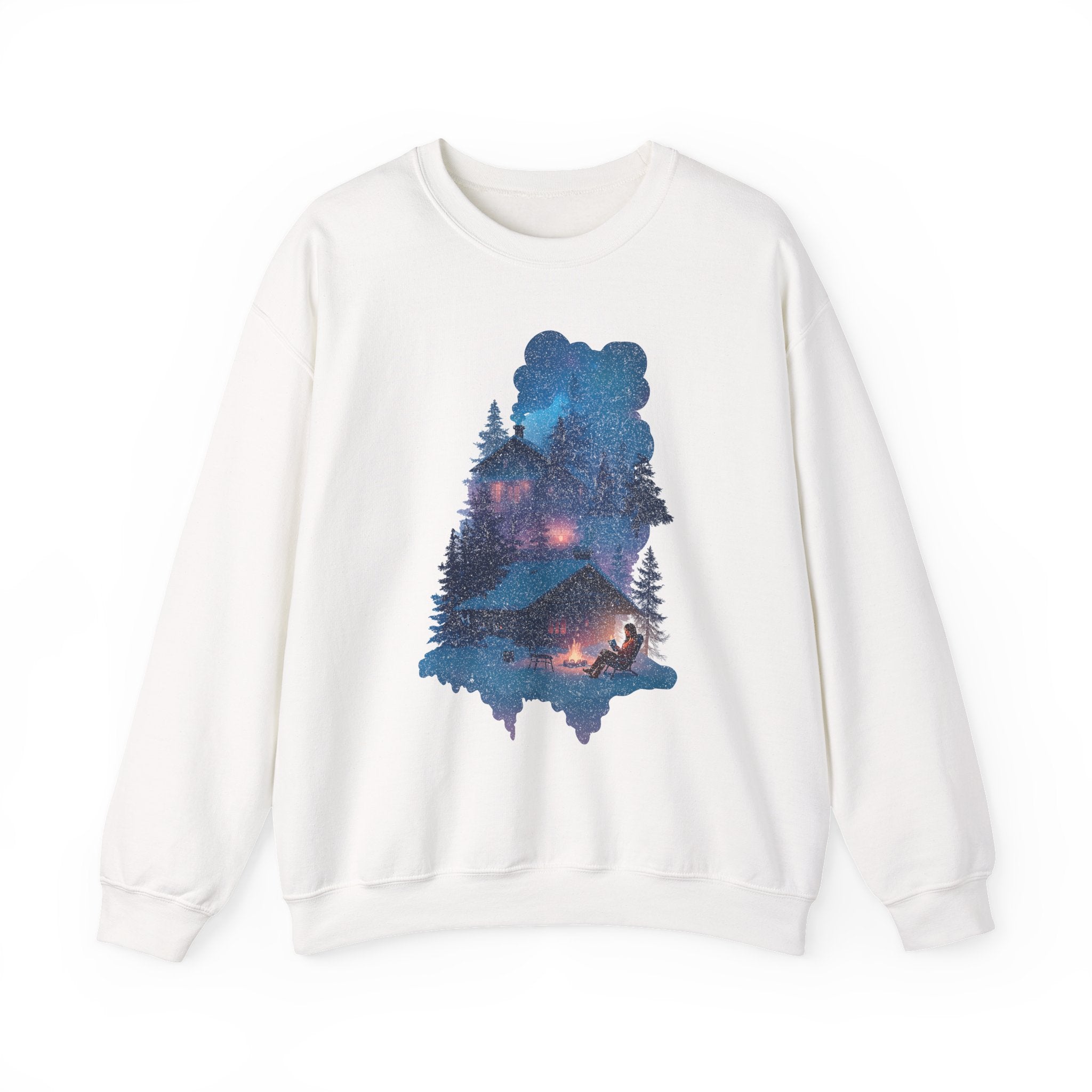 Cozy Cabin Reading Retreat Sweatshirt, Fall Bookish Sweatshirt, Gift For Book Lover, Autumn Cozy Readers Hoodie, Holliday Season Sweater