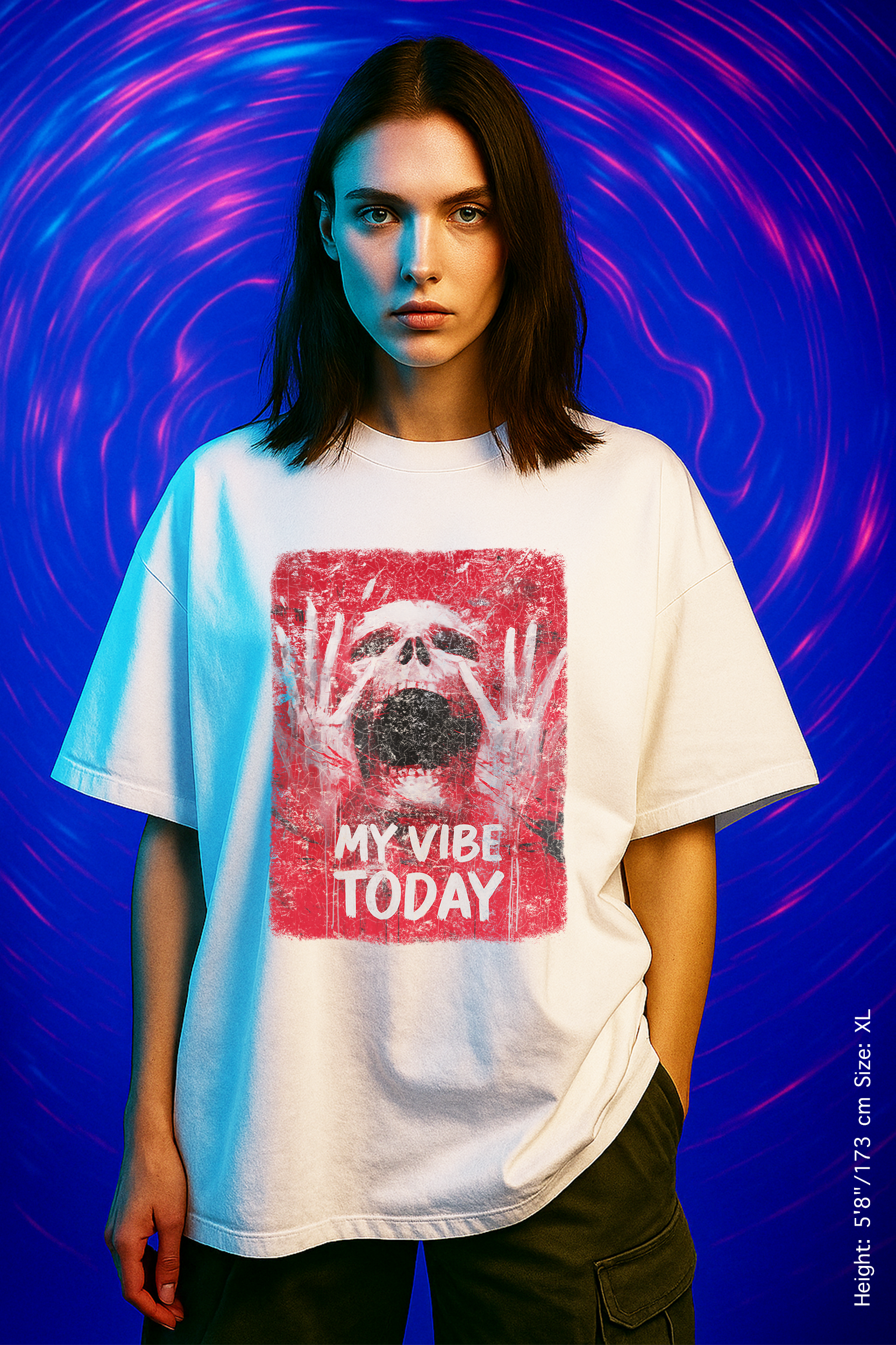 My Vibe Today Tee – Scream It Without Saying It. Vibing Unisex T-shirt - My Vibe Today, Casual Tee, Graphic Tee, Gift for Friends, Everyday Wear