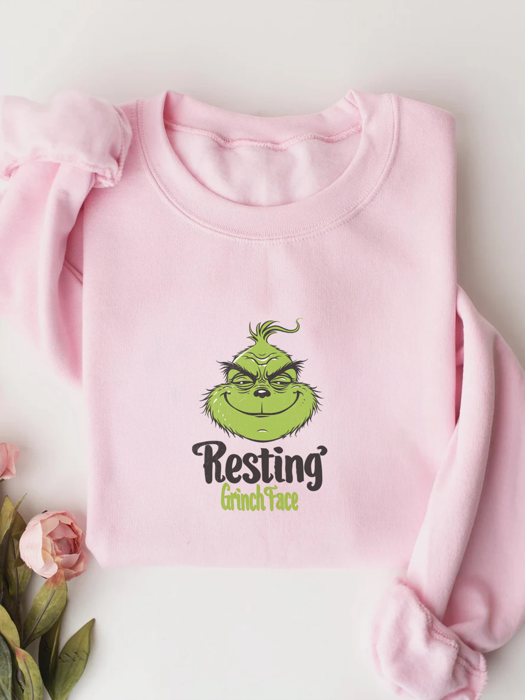 Copy of Grinch Face Sweatshirt, Grinch Face Crewneck, Grinchmas Sweater, Christmas Grinch Shirt, Christmas Funny Grinch Sweatshirt, Ew People Shirt