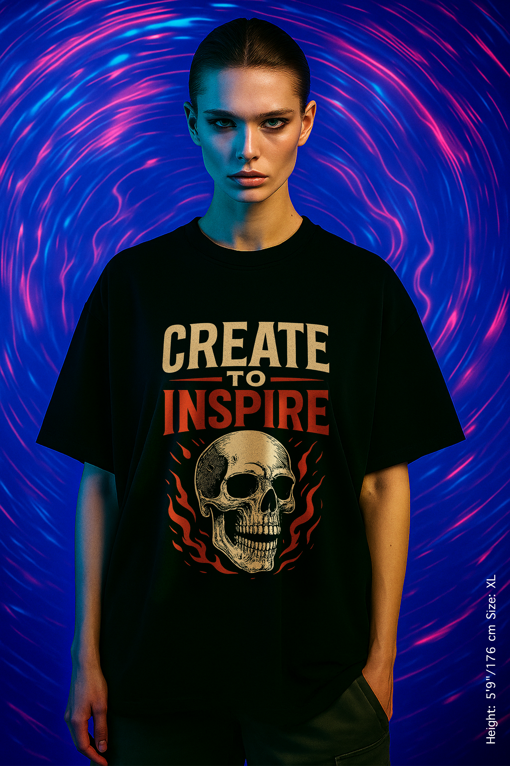 Create to Inspire Tee – Art With Edge. Unisex T-Shirt, Motivational Tee, Art Enthusiast Gift, Creative Mindwear, Gift for Artists, DIY Apparel