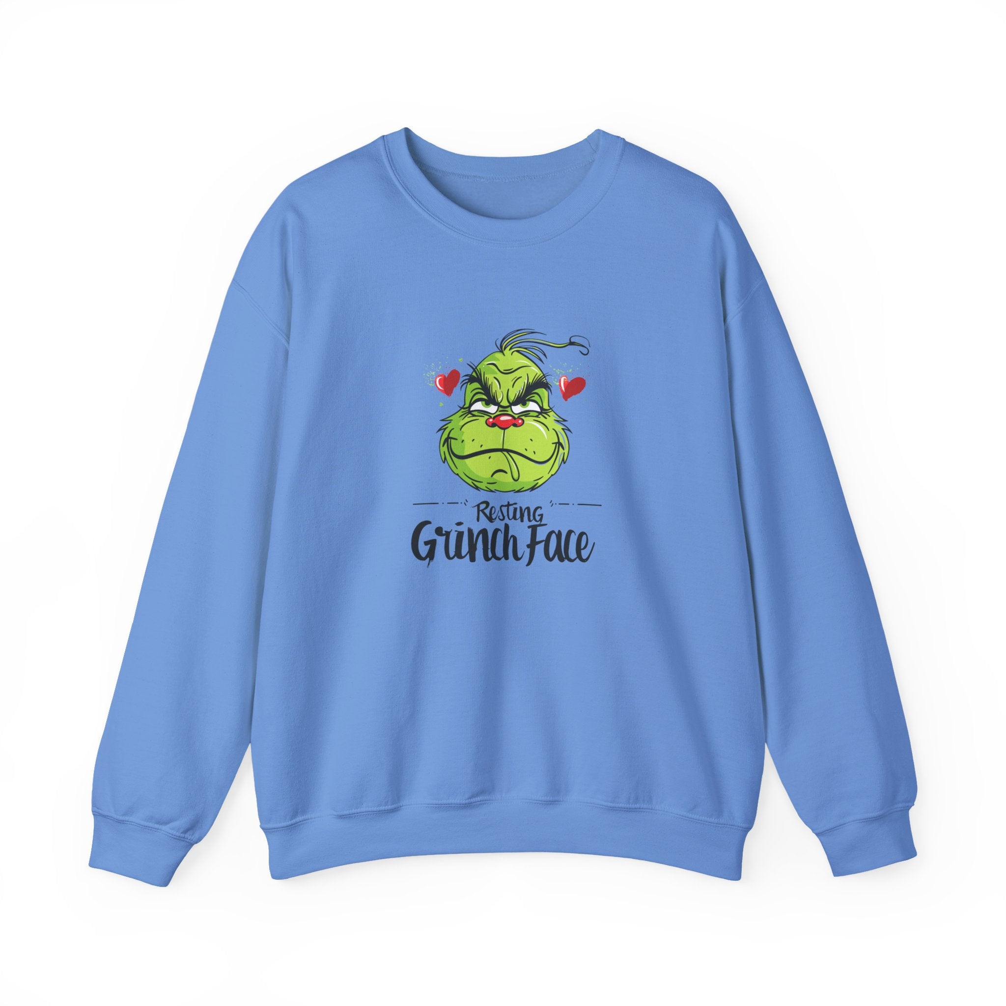 Resting Grinch Face Sweatshirt, Grinch Face Crewneck, Grinchmas Sweater, Christmas Funny Grinch Sweatshirt, Christmas Grinch Shirt Ew People Shirt