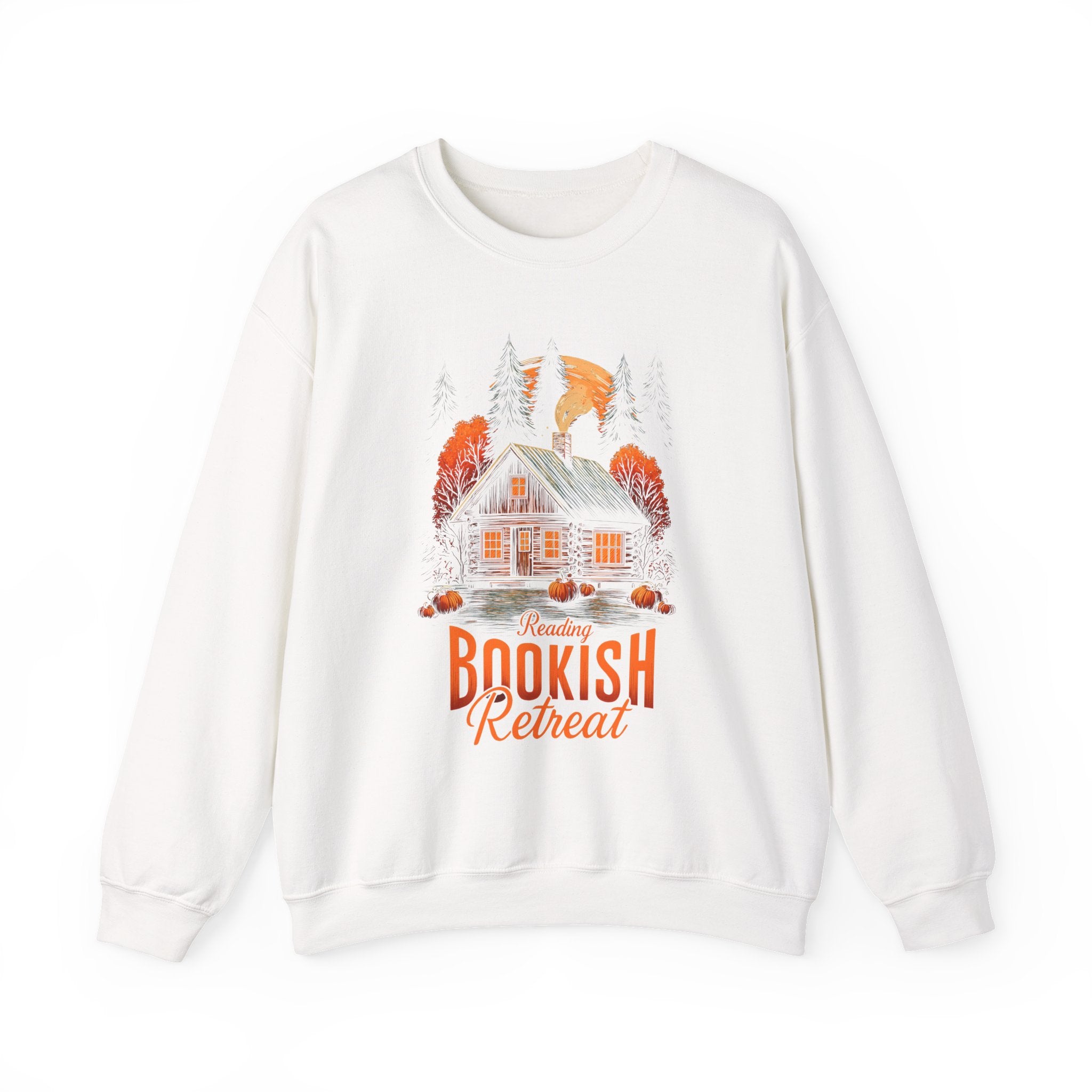 Reading Bookish Retreat Sweatshirt, Vintage Reading Sweatshirt, Booklover Gift, Reader Gift, Librarian Sweatshirt, Bookworm Pullover, Bookish Crewneck