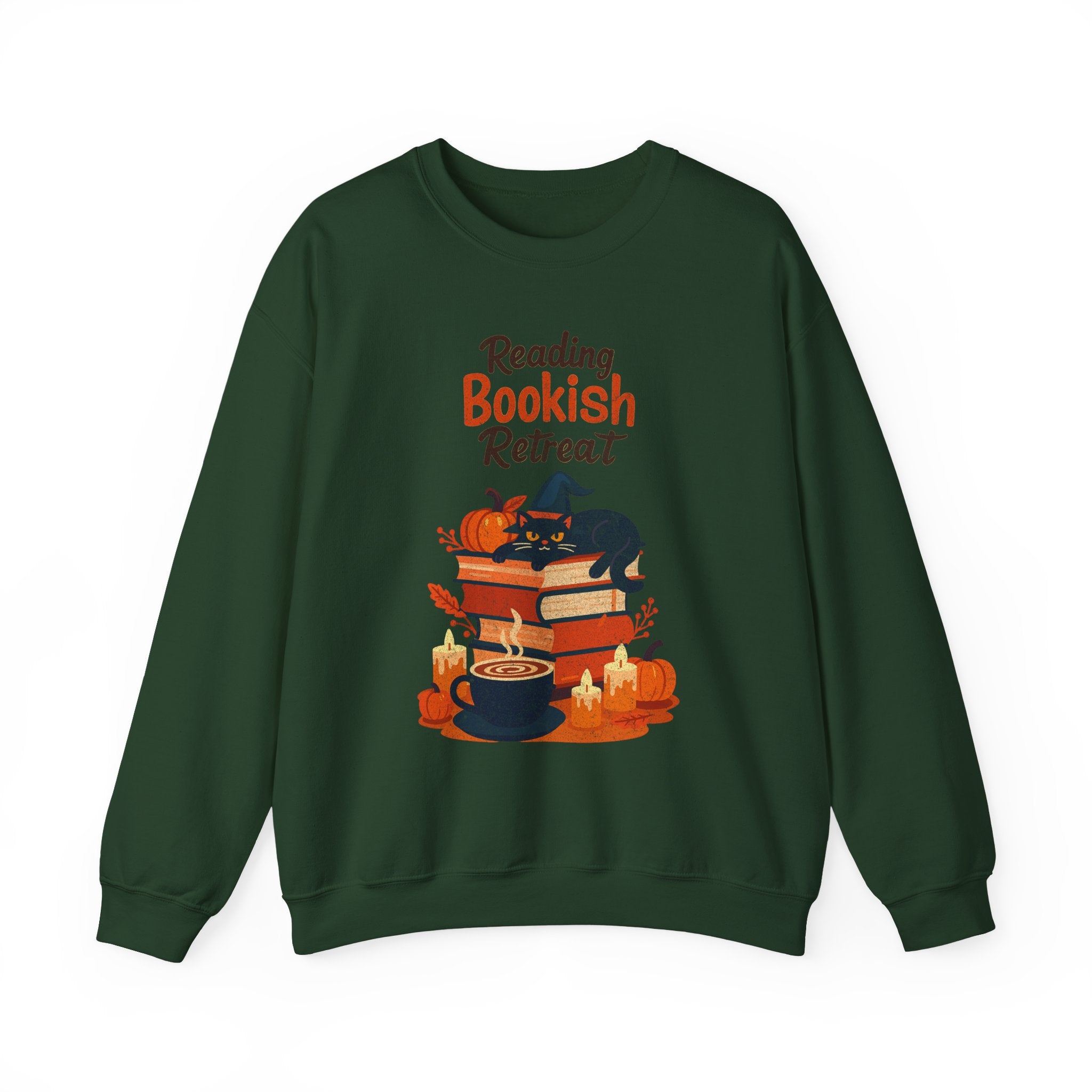 Reading Bookish Retreat Vintage Sweatshirt, Vintage Reading Sweatshirt, Booklover Gift, Reader Gift, Librarian Sweatshirt, Bookworm Pullover, Bookish Crewneck