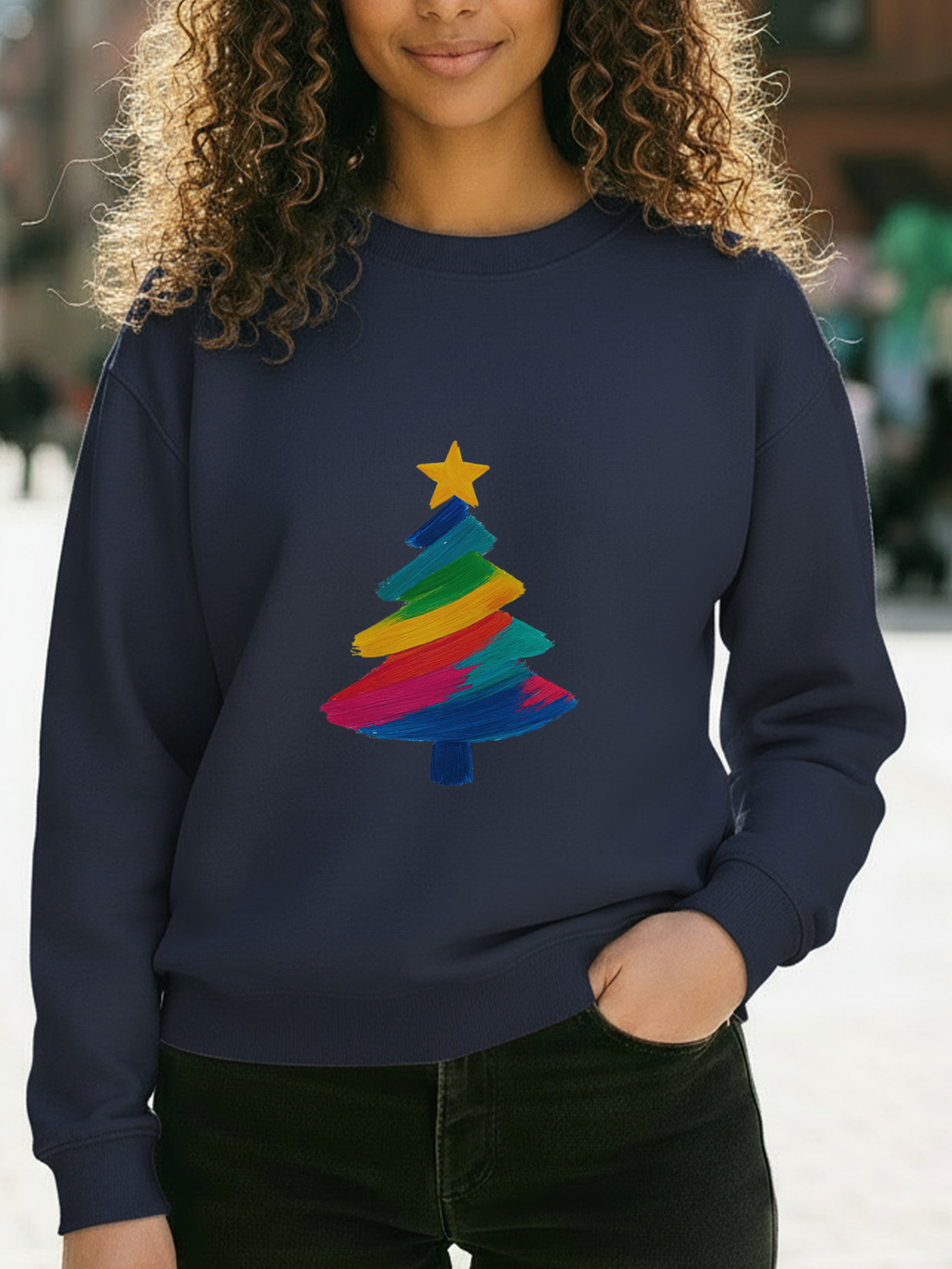 Copy of Christmas Tree Sweatshirt, Merry Christmas Crewneck, Christmas Tree Sweater, Christmas Tree Sweatshirt for Women, Christmas Pine Tree Shirt, Christian Christmas Shirt