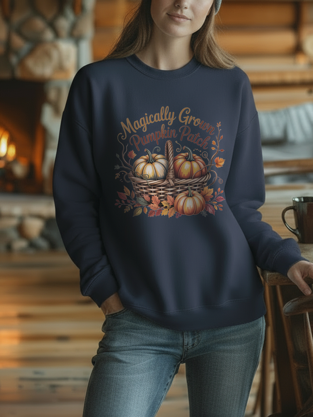 Pumpkin Patch Sweatshirt, Halloween Pumpkin Crewneck, Cute Fall Sweater, Pumpkin Farm Shirt, Halloween Gift, Cozy Fall Aesthetic Shirt