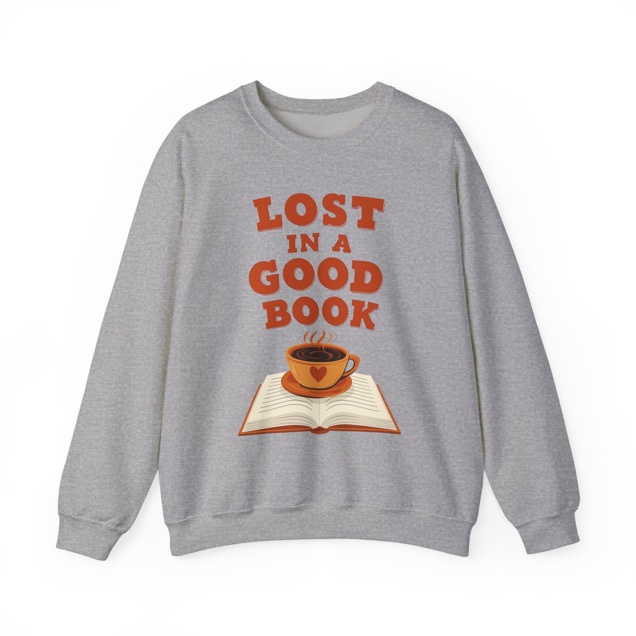 Lost in a Good Book Sweatshirt, Vintage Reading Sweatshirt, Booklover Gift, Reader Gift, Librarian Sweatshirt, Bookworm Pullover, Bookish Crewneck