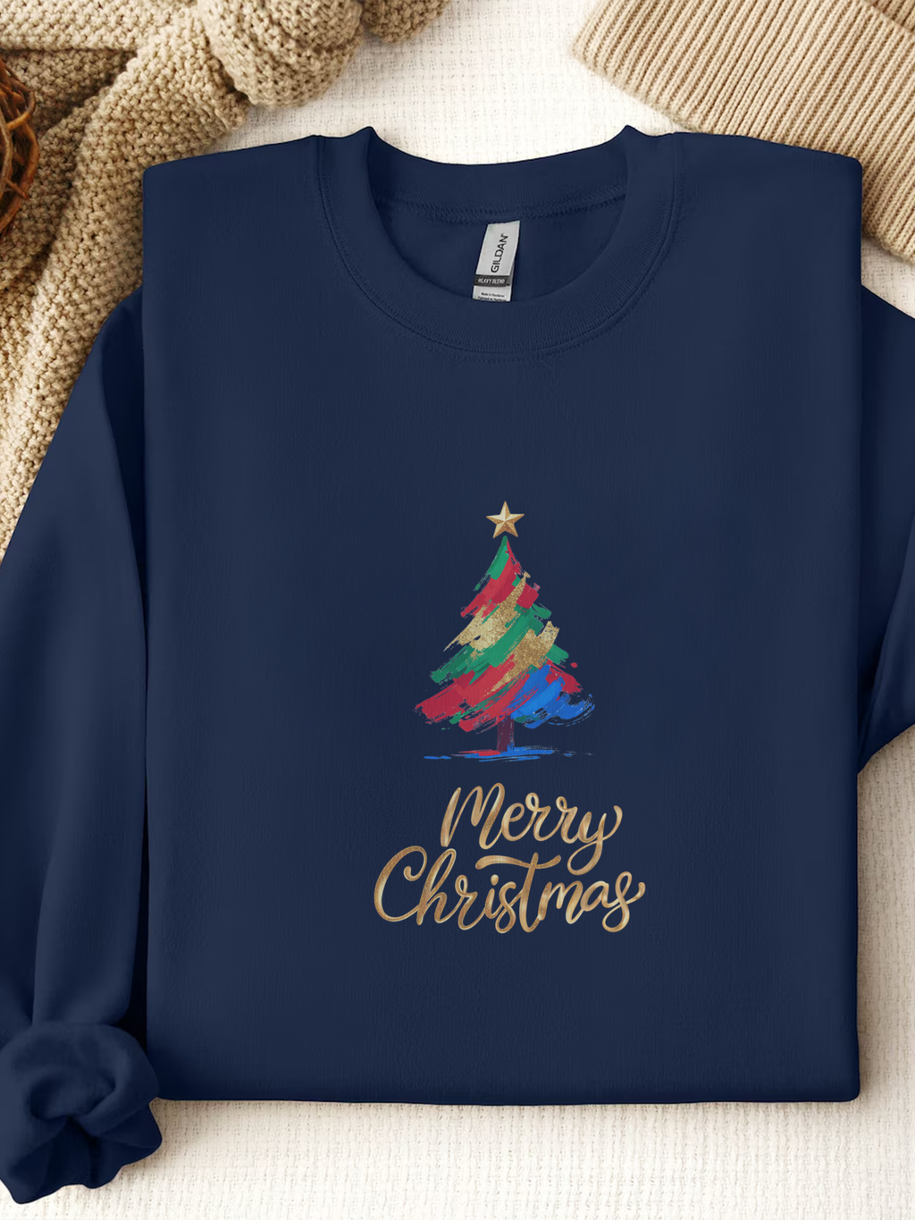 Christmas Tree Sweatshirt, Merry Christmas Crewneck, Christmas Tree Sweater, Christmas Tree Sweatshirt for Women, Christmas Pine Tree Shirt, Christian Christmas Shirt