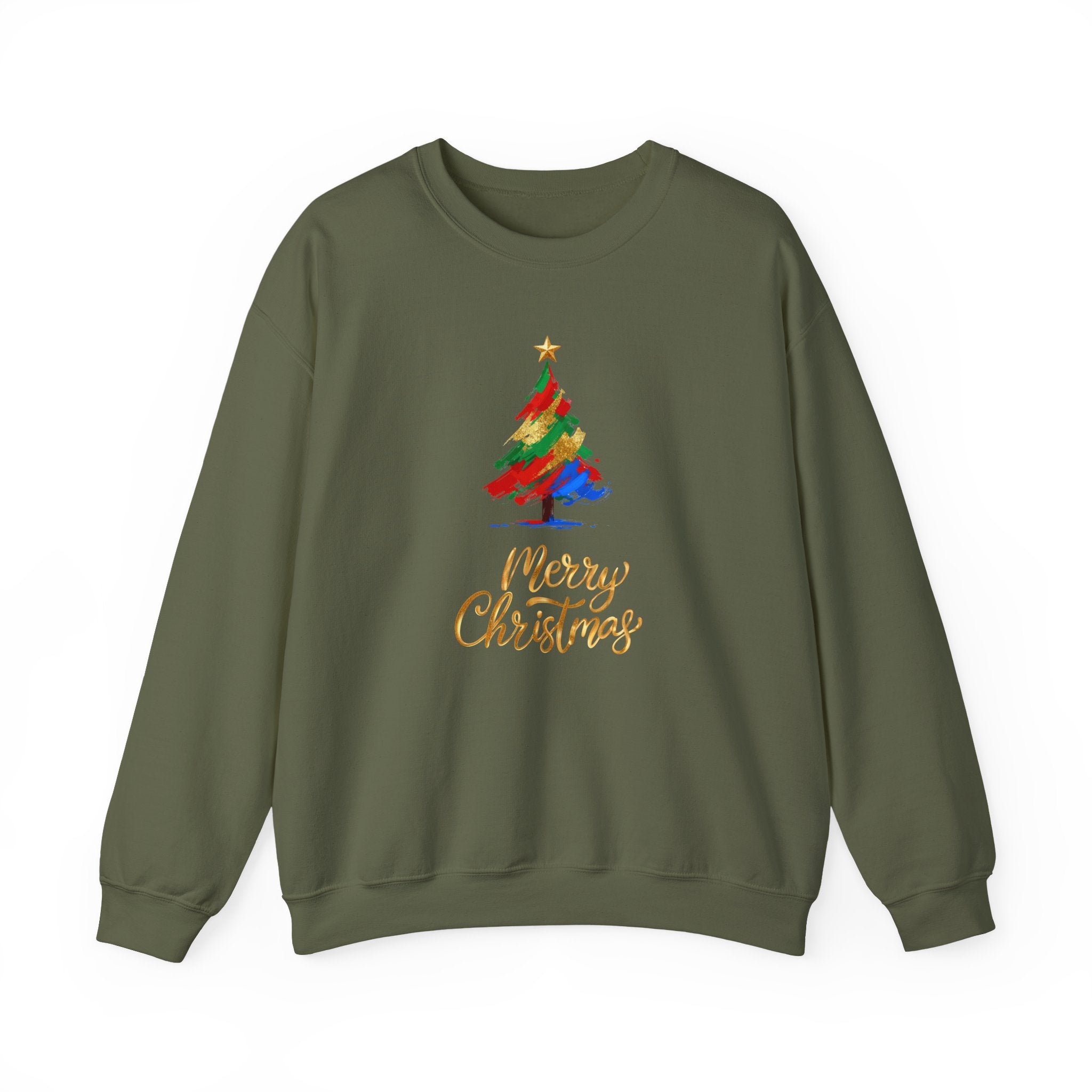 Christmas Tree Sweatshirt, Merry Christmas Crewneck, Christmas Tree Sweater, Christmas Tree Sweatshirt for Women, Christmas Pine Tree Shirt, Christian Christmas Shirt