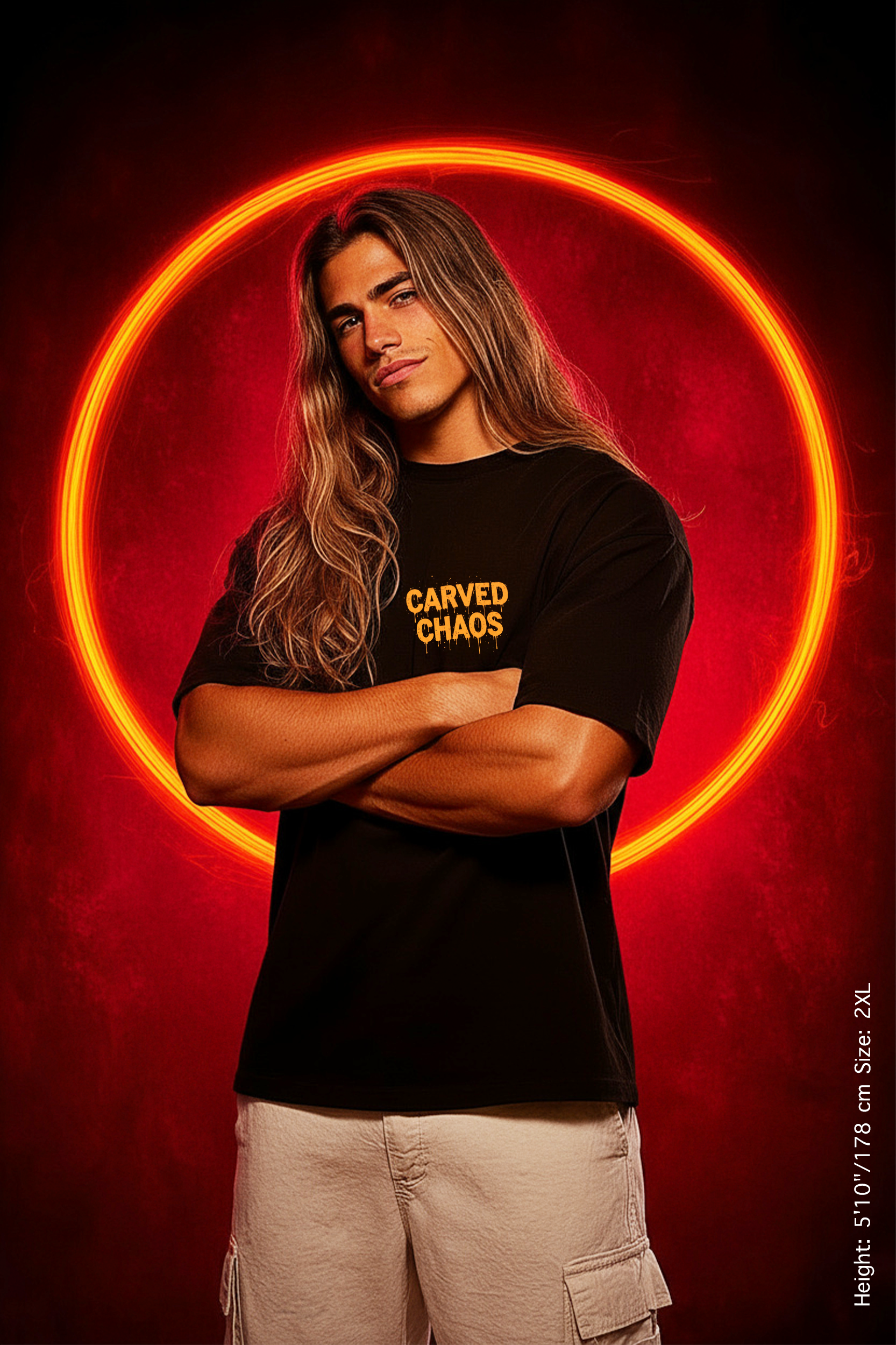 🎃 Carved Chaos Tee - From Chill to Kill in One Turn. Halloween Pumpkin Graphic T-shirt, Casual Fall Tee, Unisex T-Shirt, Spooky Shirt, Carved Chaos Design, Autumn Outfit