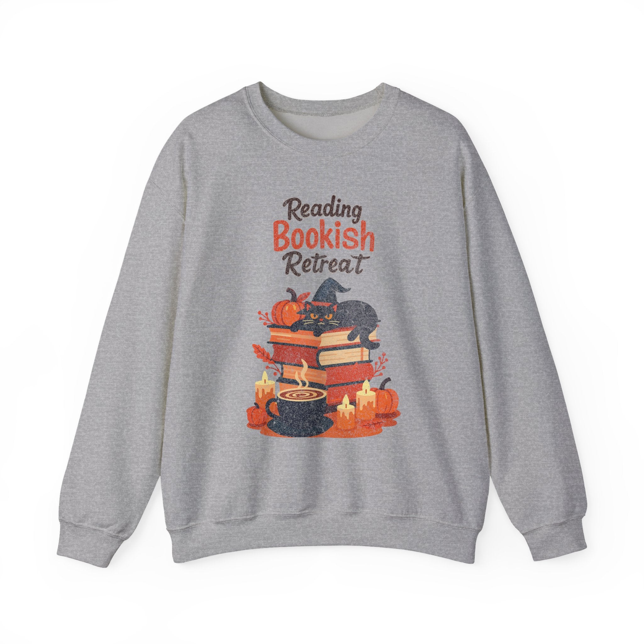 Reading Bookish Retreat Vintage Sweatshirt, Vintage Reading Sweatshirt, Booklover Gift, Reader Gift, Librarian Sweatshirt, Bookworm Pullover, Bookish Crewneck