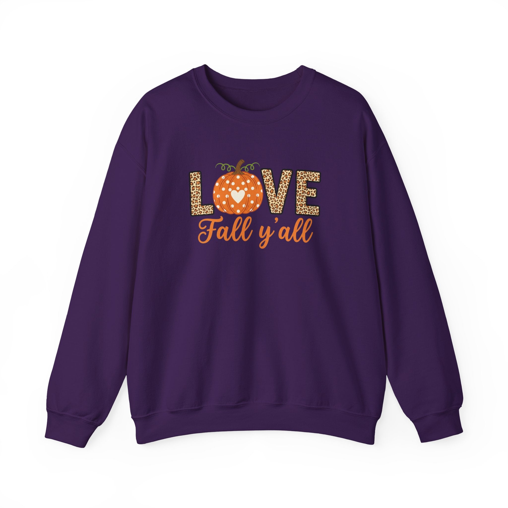 Love Thanksgiving Sweatshirt,Its Fall Yall Crewneck,Fall Sweater for Women, Pumpkin Shirt, Fall Crewneck Womens Thanksgiving Shirt