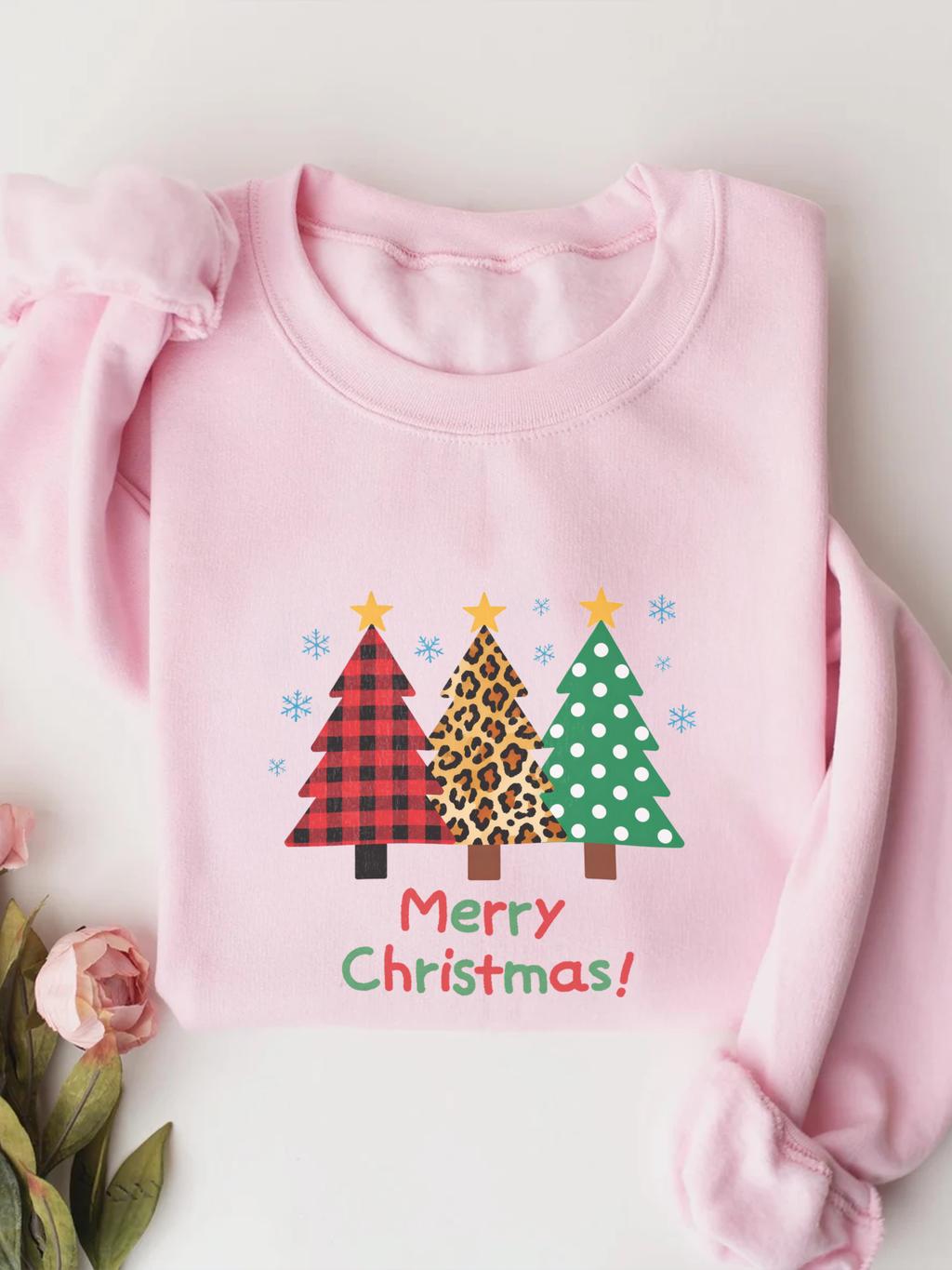 Christmas Tree Sweatshirt, Merry Christmas Crewneck, Christmas Tree Sweater, Christmas Tree Sweatshirt for Women, Christmas Pine Tree Shirt, Christian Christmas Shirt