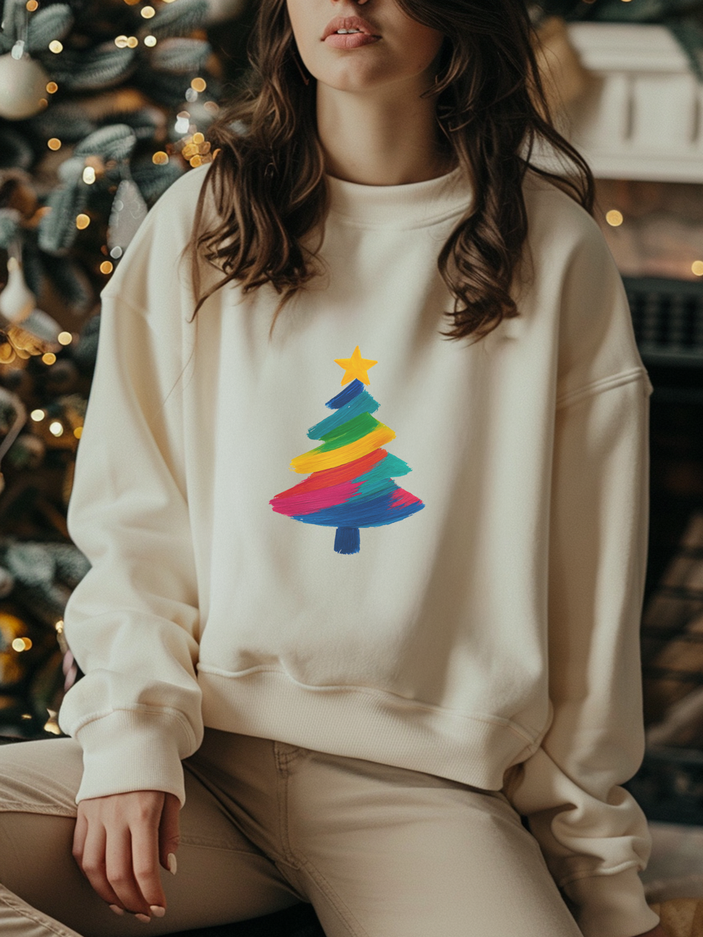 Copy of Christmas Tree Sweatshirt, Merry Christmas Crewneck, Christmas Tree Sweater, Christmas Tree Sweatshirt for Women, Christmas Pine Tree Shirt, Christian Christmas Shirt