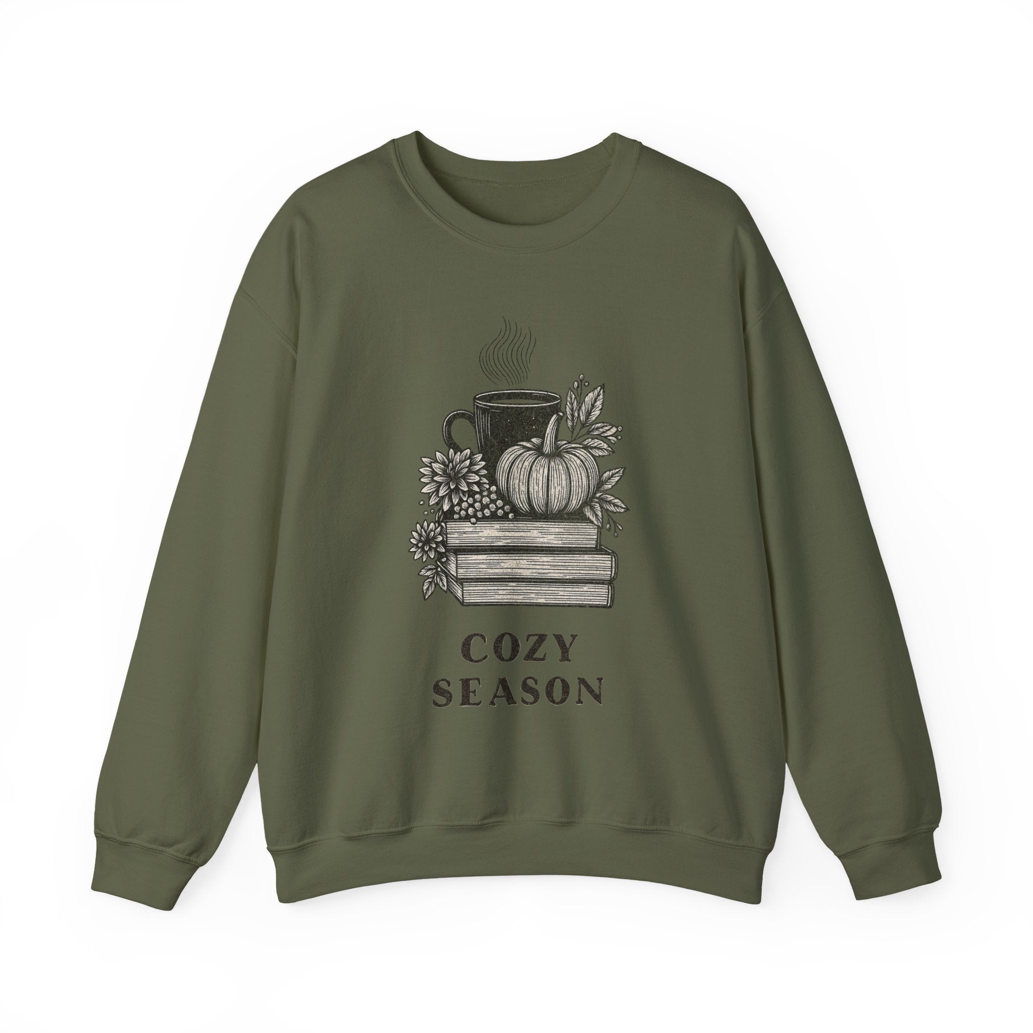 Cozy Season Crewneck, Fall Season Sweatshirt, Retro Fall Graphic Sweater, Cozy Season Sweater, Autumn Trendy Sweatshirt