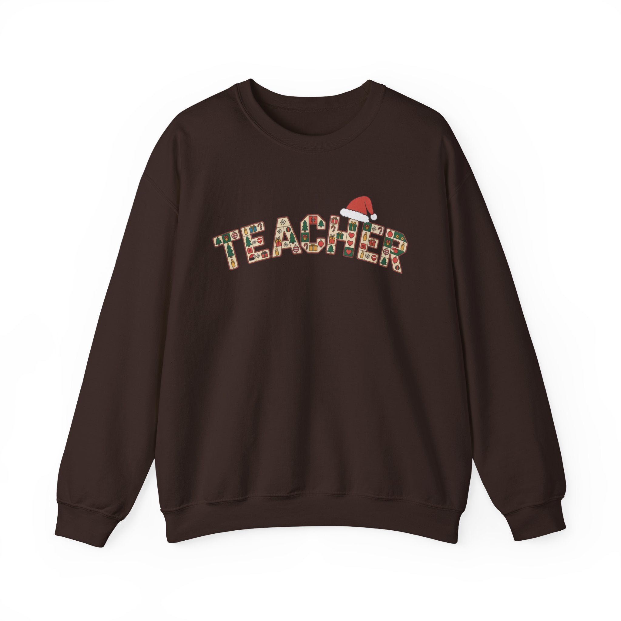Merry Christmas Teacher Sweatshirt, Christmas Teachers Crewneck, Holly Jolly Teacher Xmas Sweater, Teacher Party Shirt, Gift For Teacher
