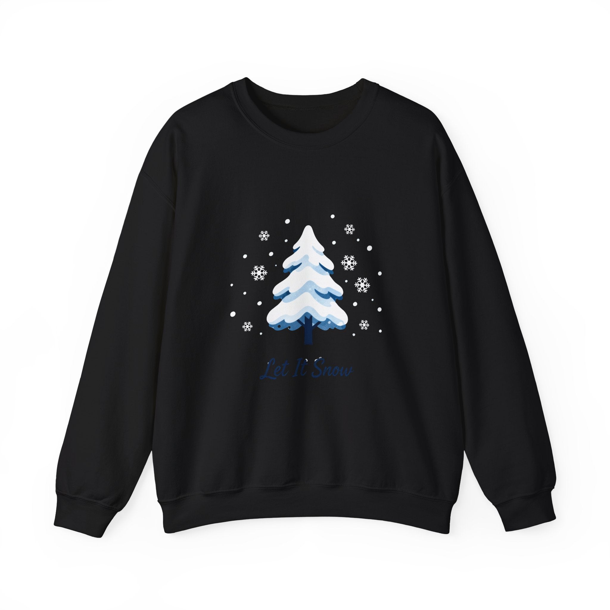 Let It Snow Sweatshirt, Christmas Tree Crewneck, Woman Winter Sweatshirt, Christmas Shirts for Women, Winter Sweatshirt, Winter Gift for Women