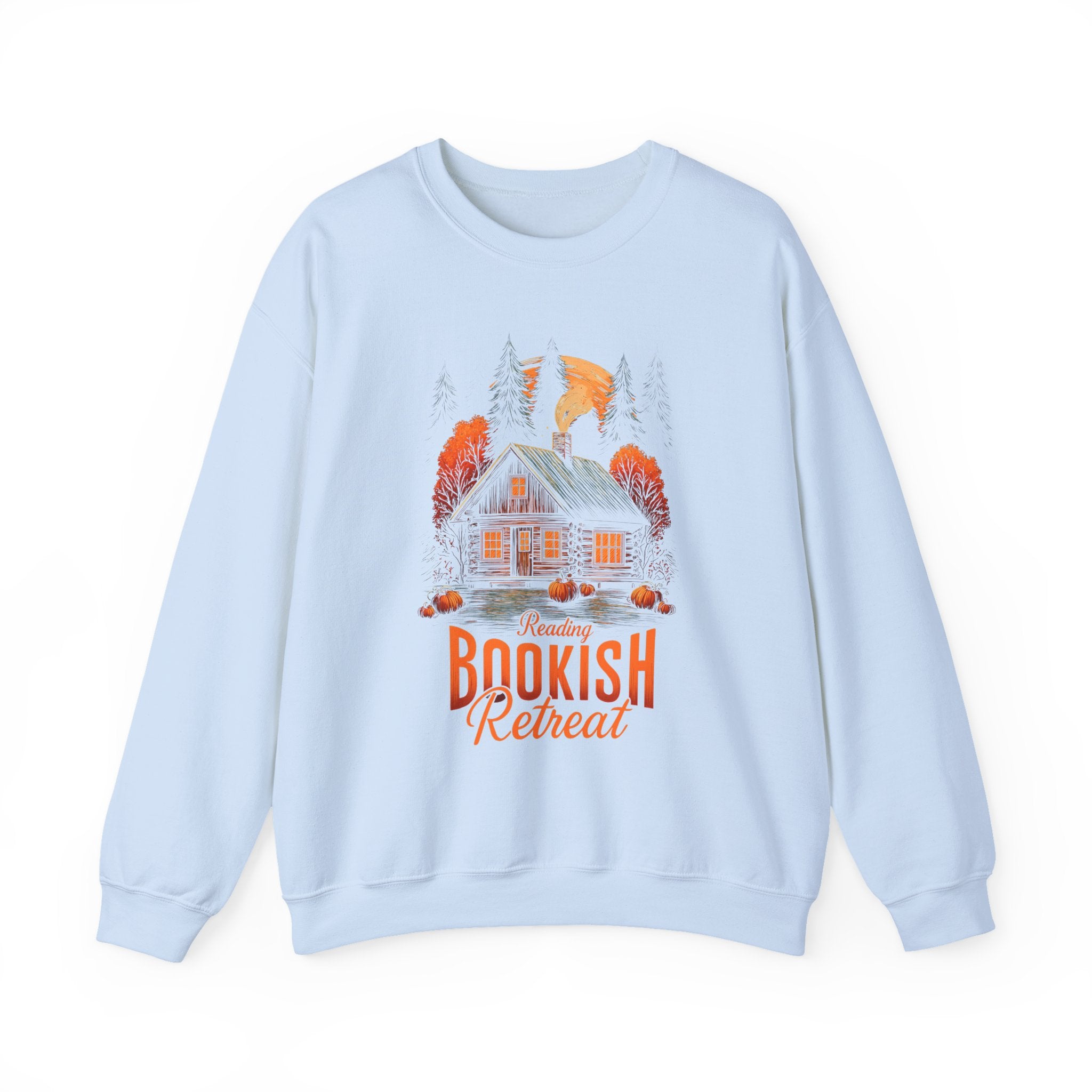 Reading Bookish Retreat Sweatshirt,  Fall Bookish Crewneck, Gift For Book Lover, Autumn Cozy Readers Hoodie, Holliday Season Sweater
