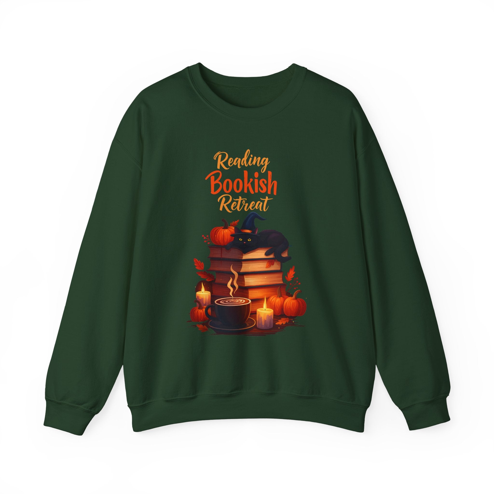 Reading Bookish Retreat Sweatshirt, Vintage Reading Sweatshirt, Booklover Gift, Reader Gift, Librarian Sweatshirt, Bookworm Pullover, Bookish Crewneck