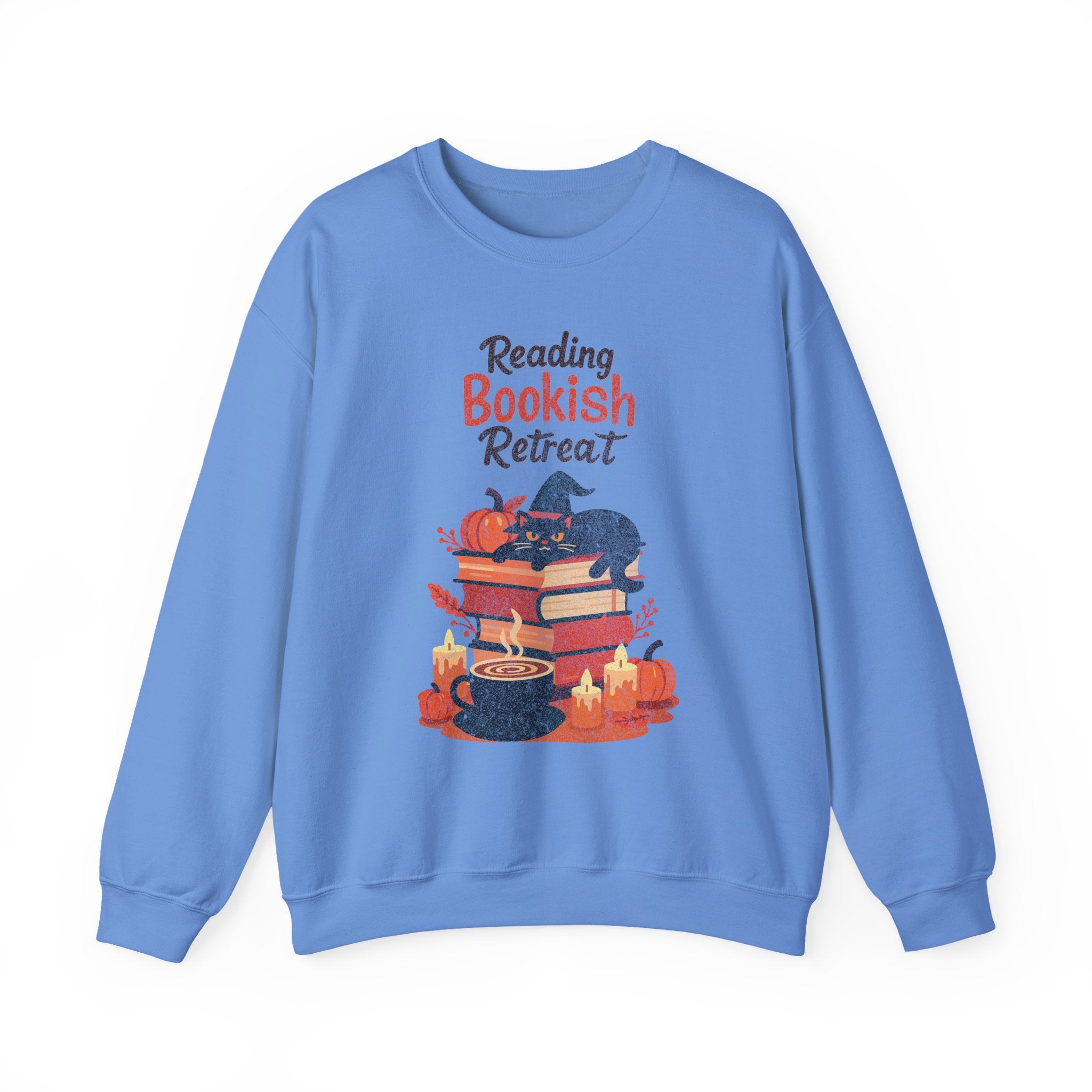 Reading Bookish Retreat Vintage Sweatshirt, Vintage Reading Sweatshirt, Booklover Gift, Reader Gift, Librarian Sweatshirt, Bookworm Pullover, Bookish Crewneck