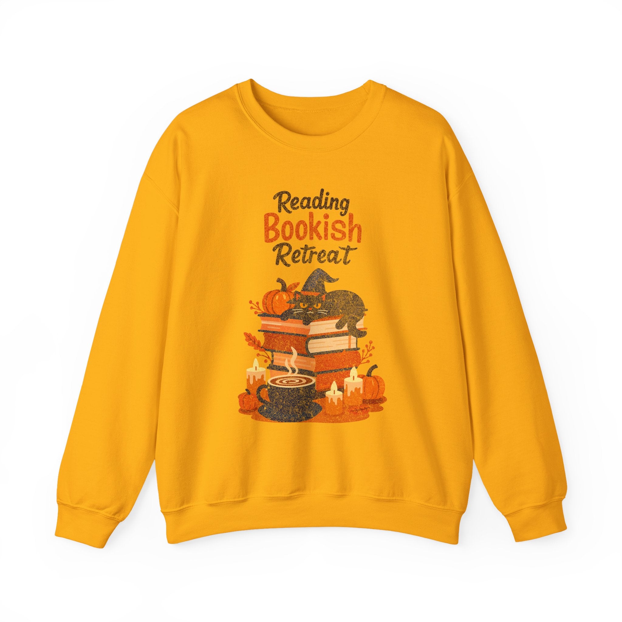 Reading Bookish Retreat Vintage Sweatshirt, Vintage Reading Sweatshirt, Booklover Gift, Reader Gift, Librarian Sweatshirt, Bookworm Pullover, Bookish Crewneck