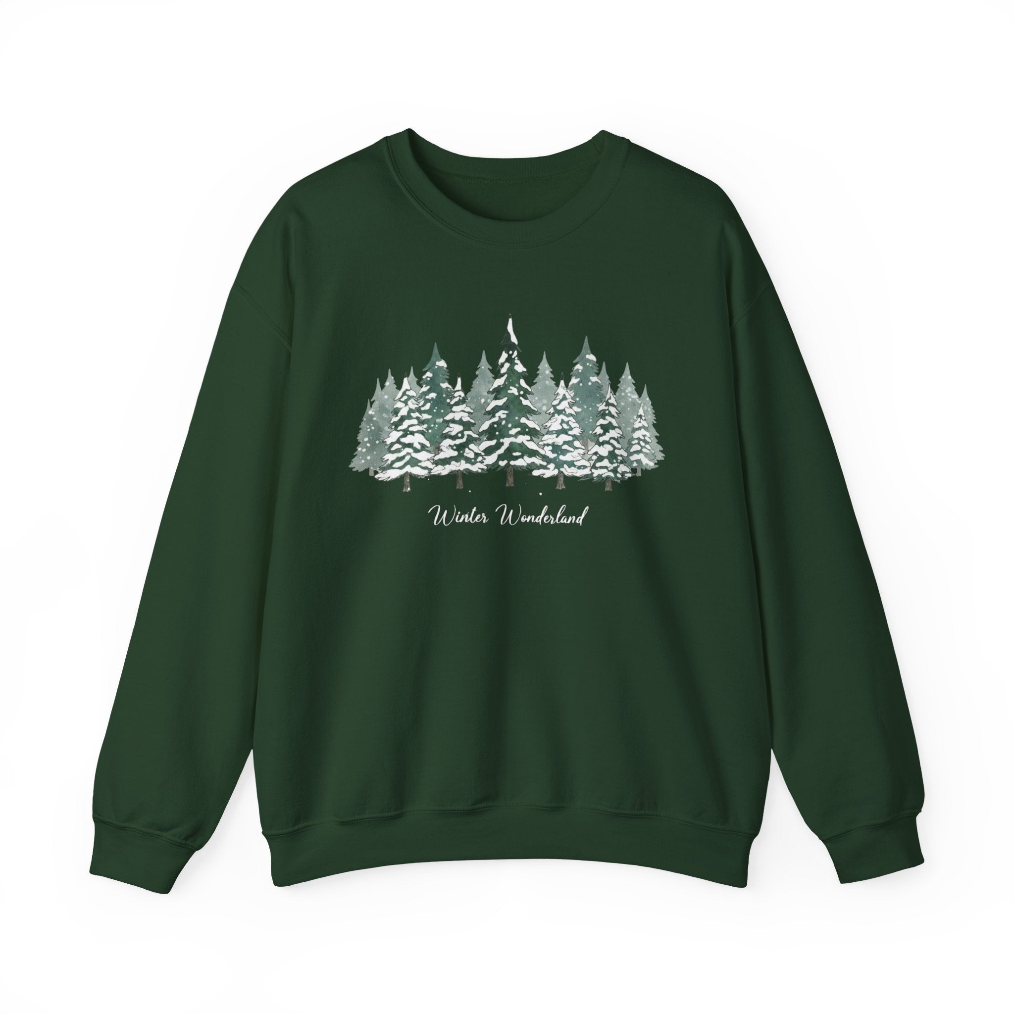 Winter Wonderland Sweatshirt, Christmas Tree Crewneck, Christmas Shirt For Women, Winter Gift, Family Winter Shirt, Winter Crew Shirt, Winter Lover Shirt