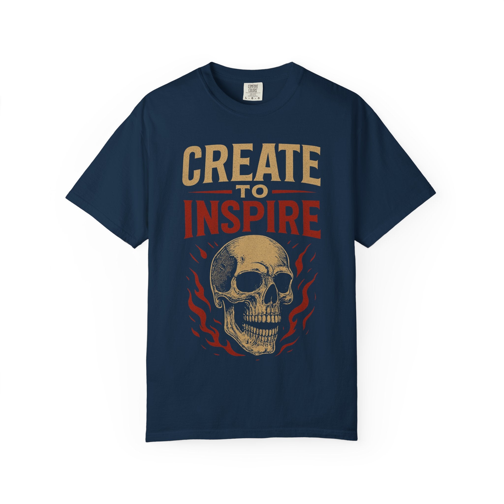 Create to Inspire Tee – Art With Edge. Unisex T-Shirt, Motivational Tee, Art Enthusiast Gift, Creative Mindwear, Gift for Artists, DIY Apparel