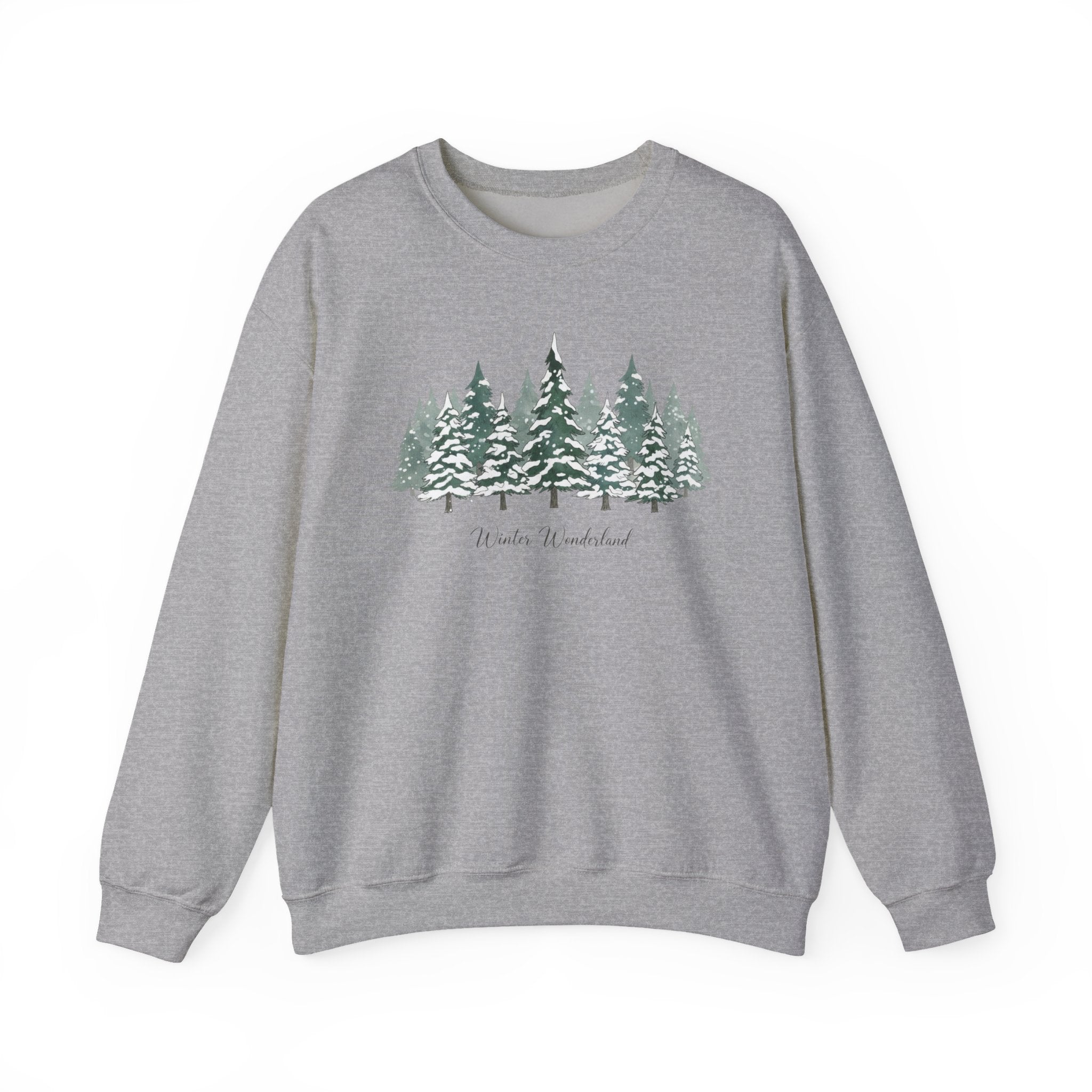 Winter Wonderland Sweatshirt, Christmas Tree Crewneck, Christmas Shirt For Women, Winter Gift, Family Winter Shirt, Winter Crew Shirt, Winter Lover Shirt