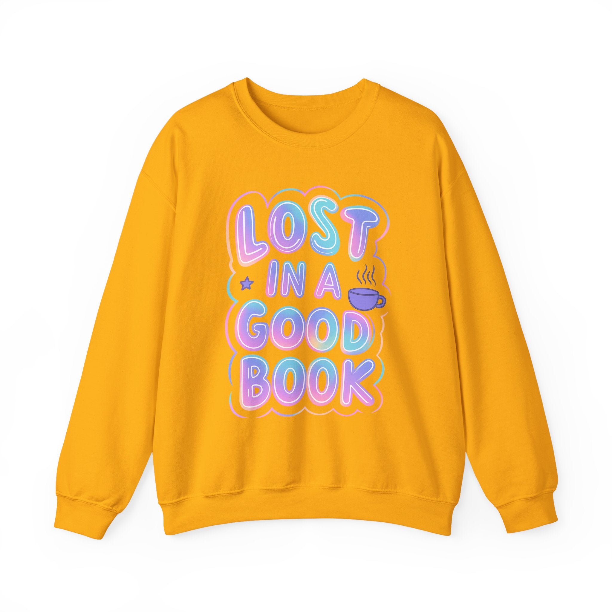 Lost in a Good Book Sweatshirt, Vintage Reading Sweatshirt, Booklover Gift, Reader Gift, Librarian Sweatshirt, Bookworm Pullover, Bookish Crewneck