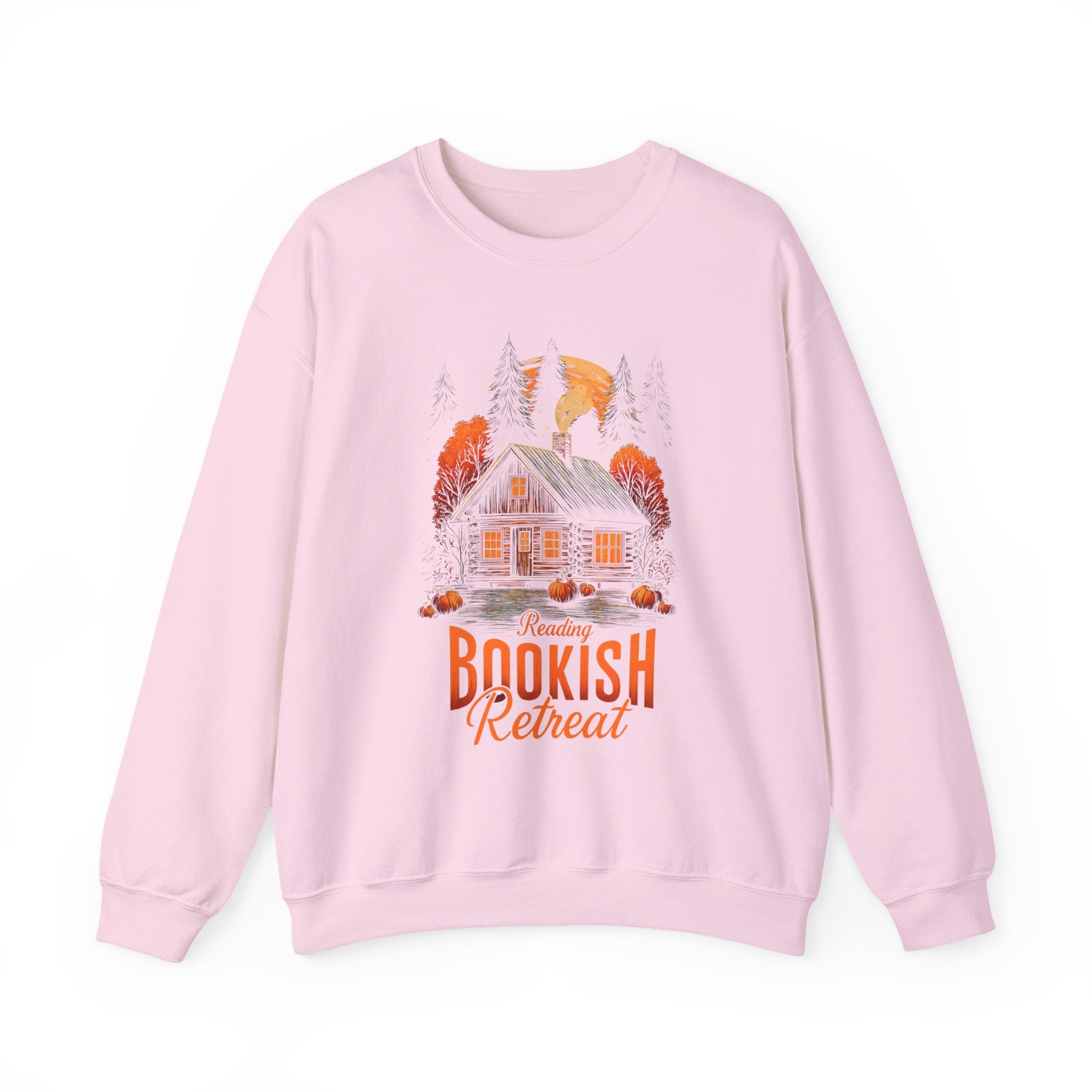 Reading Bookish Retreat Sweatshirt,  Fall Bookish Crewneck, Gift For Book Lover, Autumn Cozy Readers Hoodie, Holliday Season Sweater