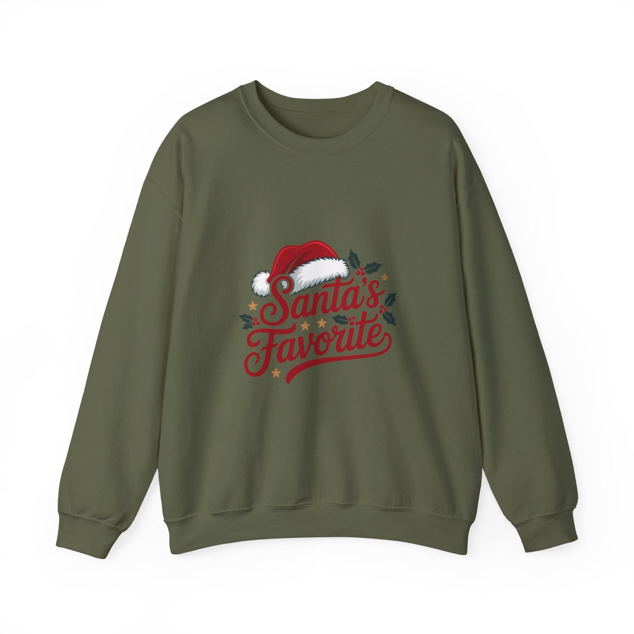 Santas Favorite Christmas Sweatshirt, Womens Christmas Shirt, Girly Christmas Gift, Funny Christmas Shirt, Festive Holiday Gift, Woman Holiday Sweater