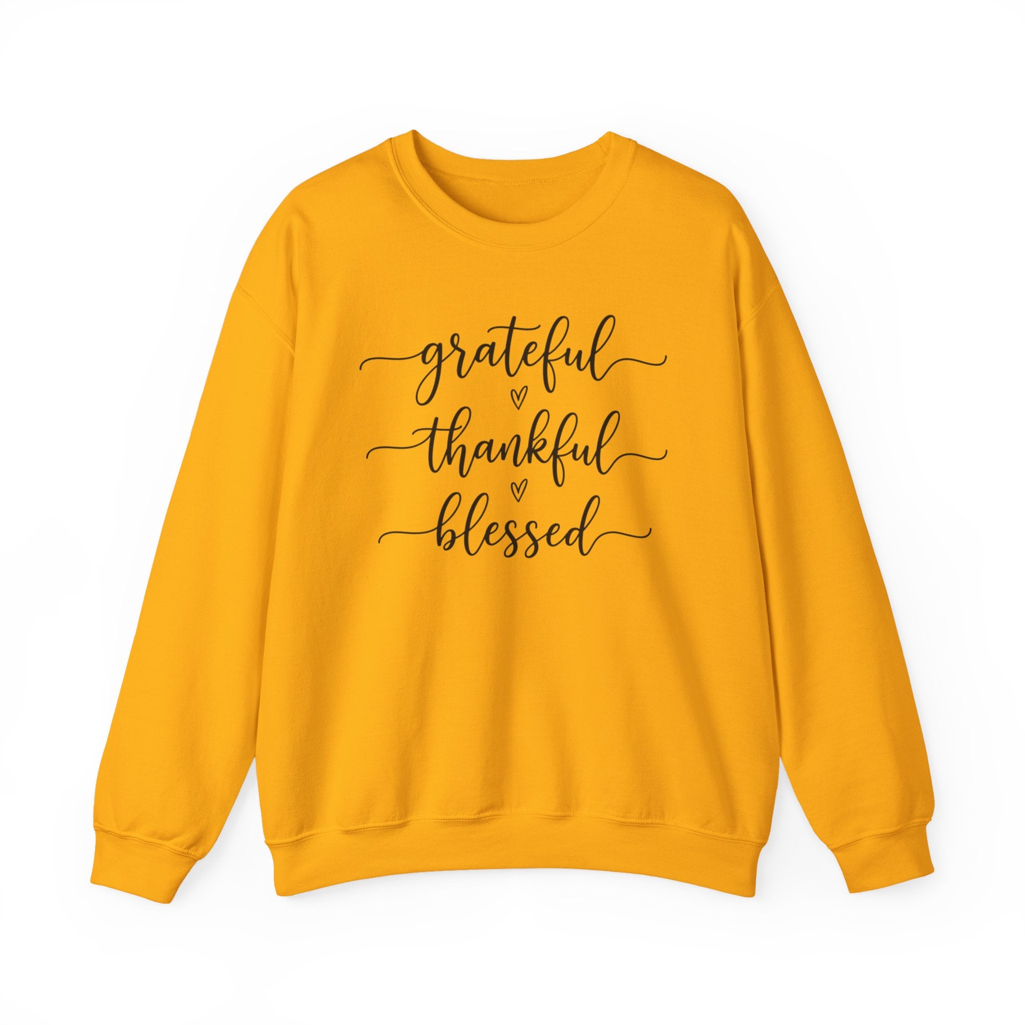 Grateful Thankful Blessed Sweatshirt, Thanksgiving Woman Sweater, Fall Girly Sweater, Thankful Crewneck, Thanksgiving Woman Gift, Grateful Sweatshirt