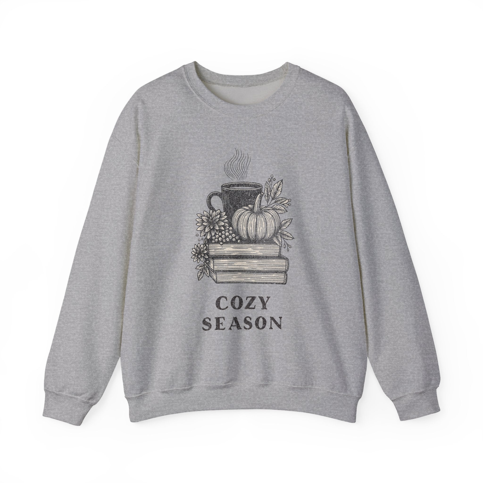 Cozy Season Crewneck, Fall Season Sweatshirt, Retro Fall Graphic Sweater, Cozy Season Sweater, Autumn Trendy Sweatshirt