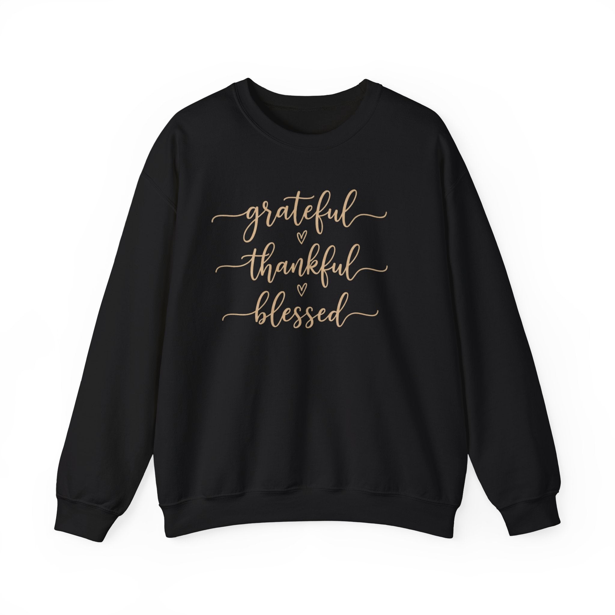 Grateful Thankful Blessed Sweatshirt, Thanksgiving Woman Sweater, Fall Girly Sweater, Thankful Crewneck, Thanksgiving Woman Gift, Grateful Sweatshirt