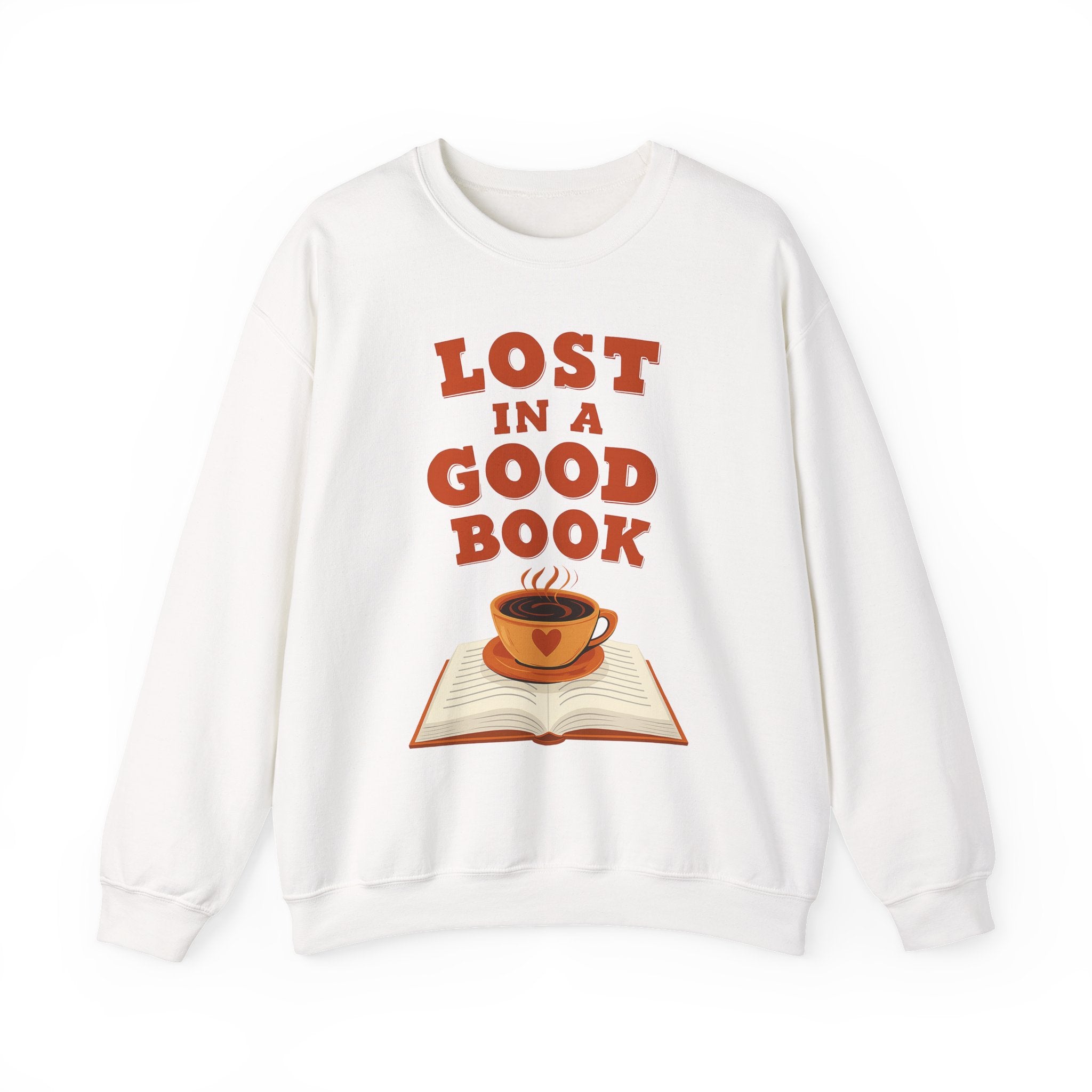 Lost in a Good Book Sweatshirt, Vintage Reading Sweatshirt, Booklover Gift, Reader Gift, Librarian Sweatshirt, Bookworm Pullover, Bookish Crewneck